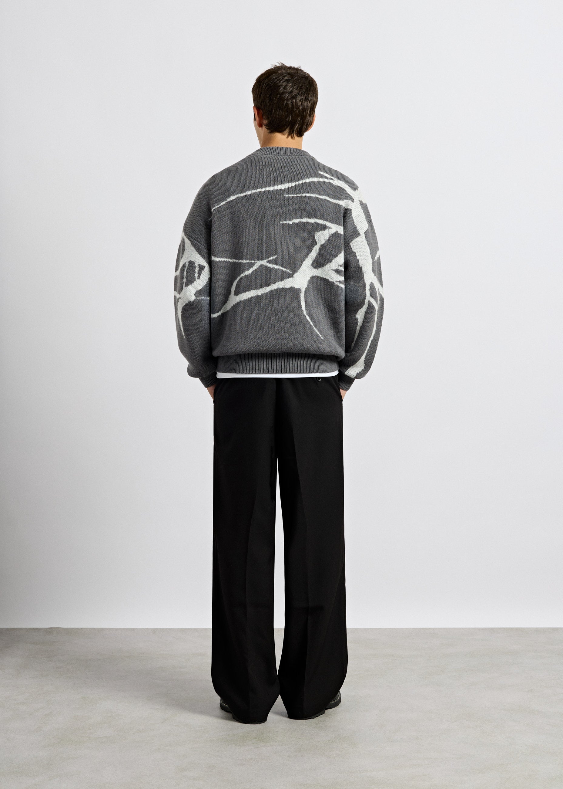 Jacquard Knit Sweater