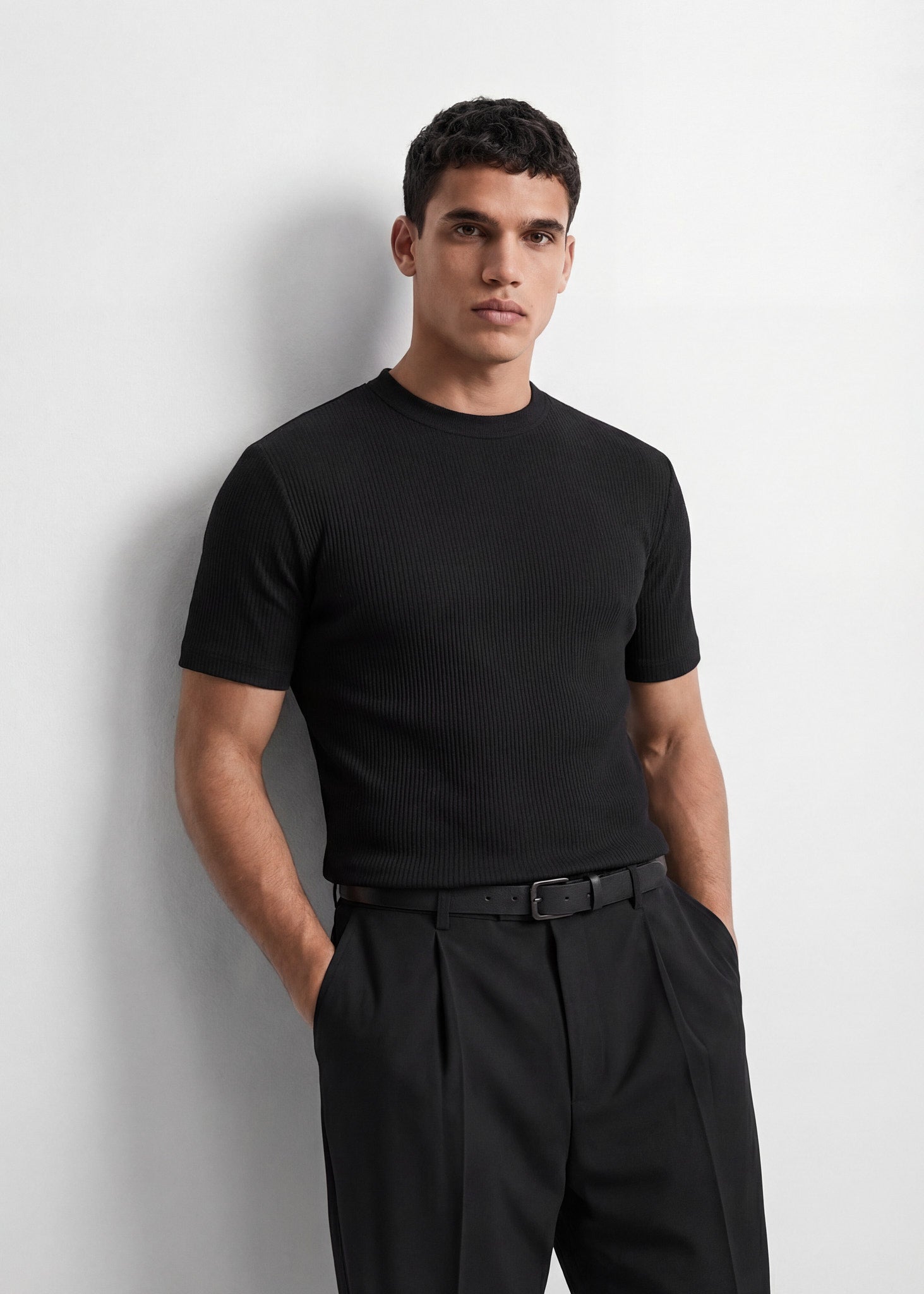 3 PACK Slim Rib T-Shirt