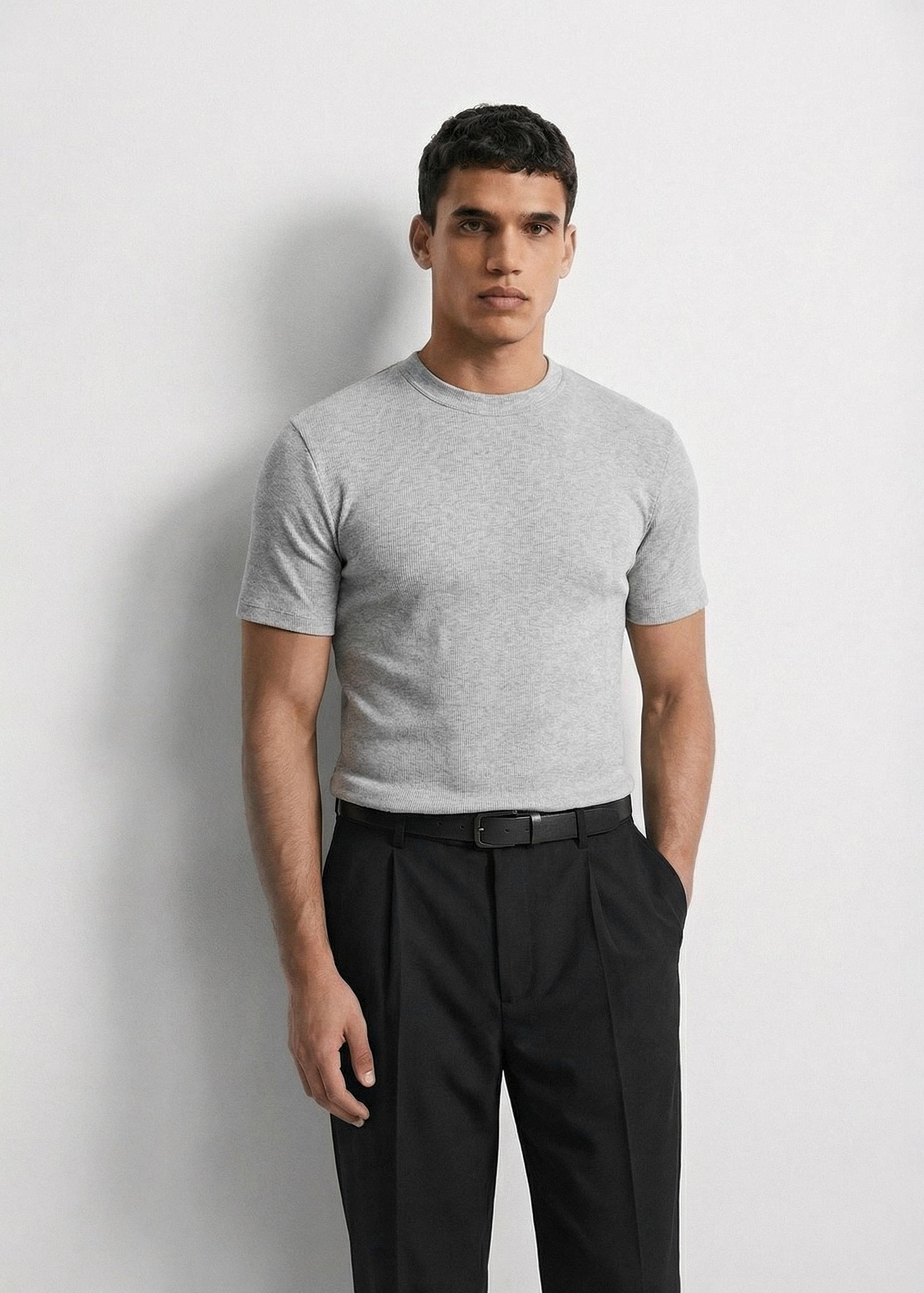 3 PACK Slim Rib T-Shirt