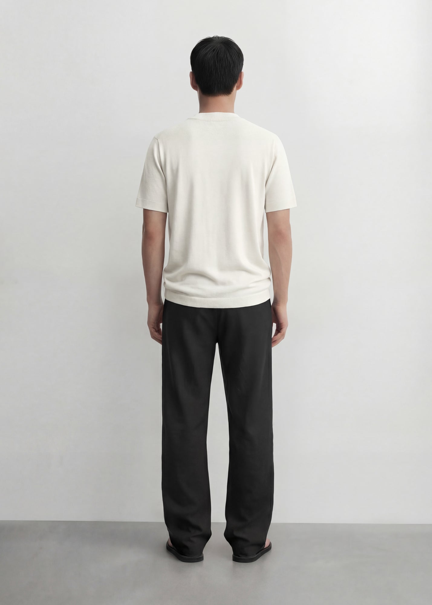 Linen-blend Pants