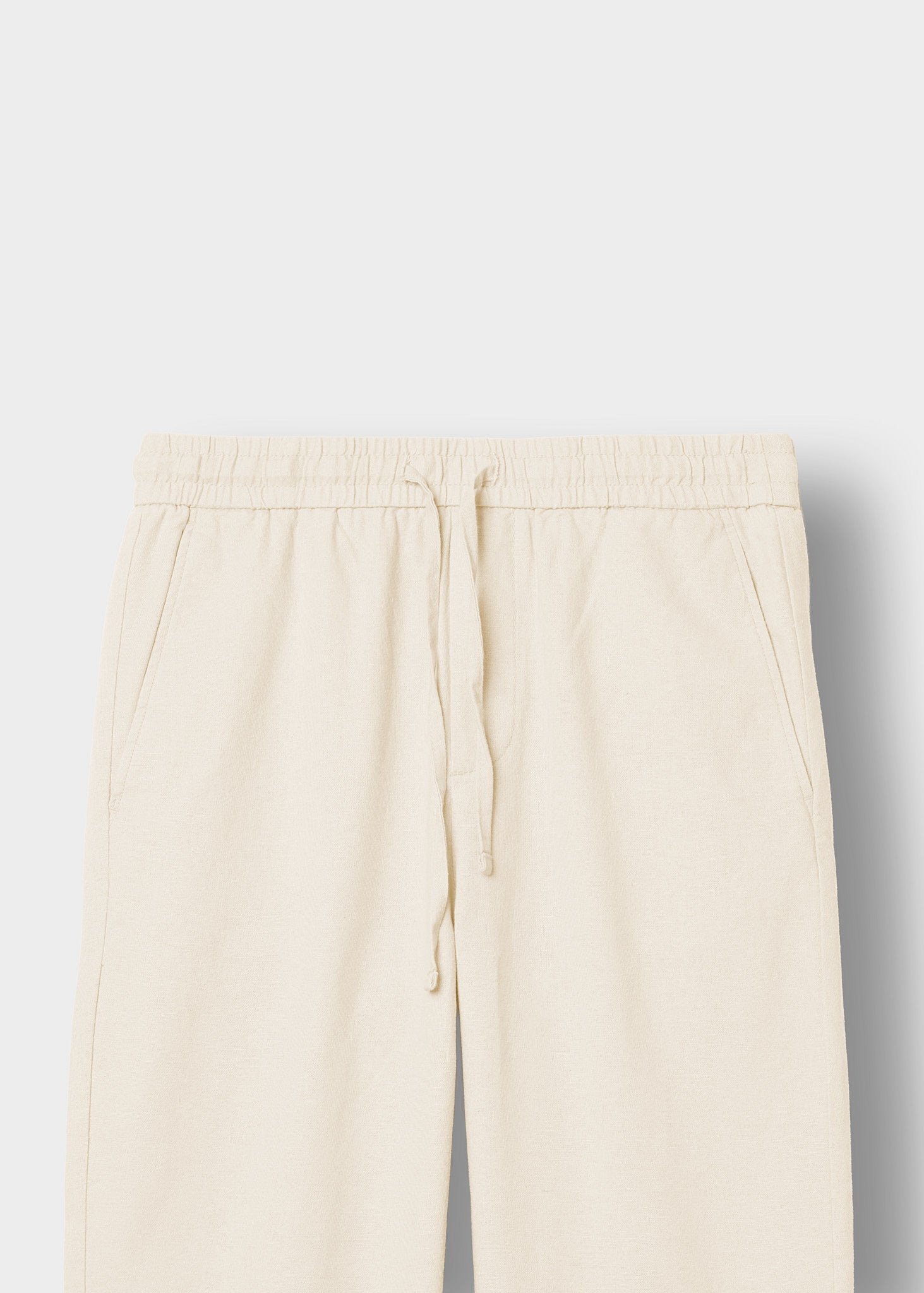 Linen-blend Pants