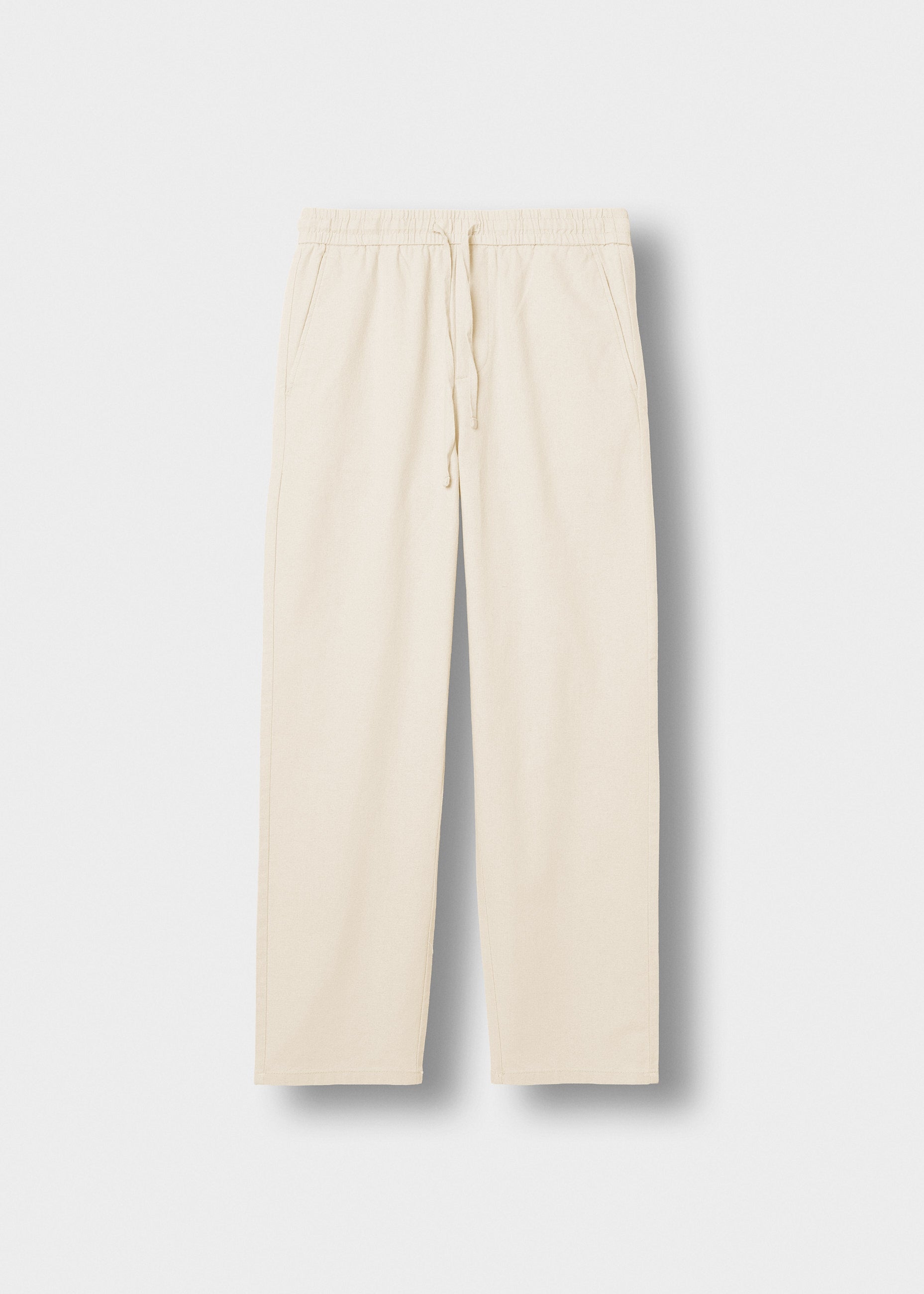 Linen-blend Pants