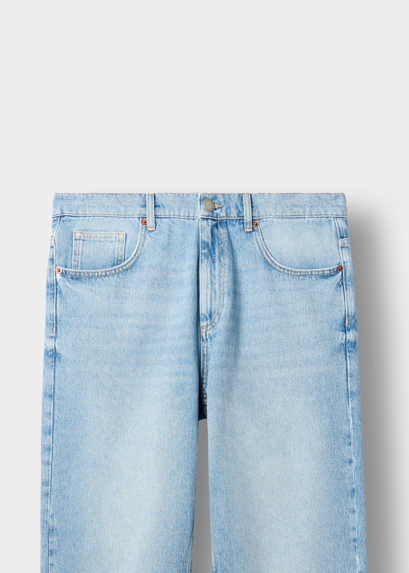 Ripped John Straight Jeans