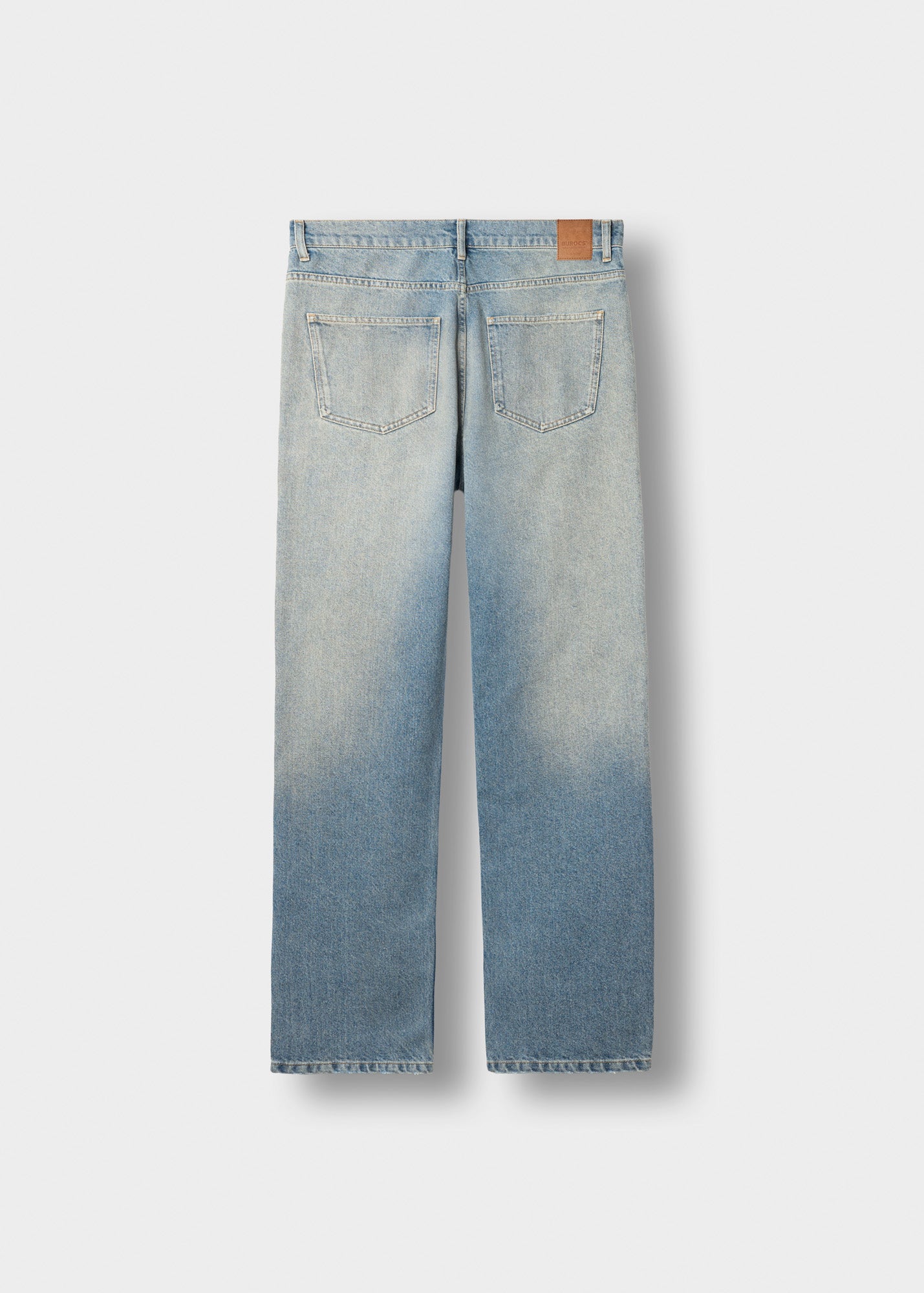 Ripped John Straight Jeans