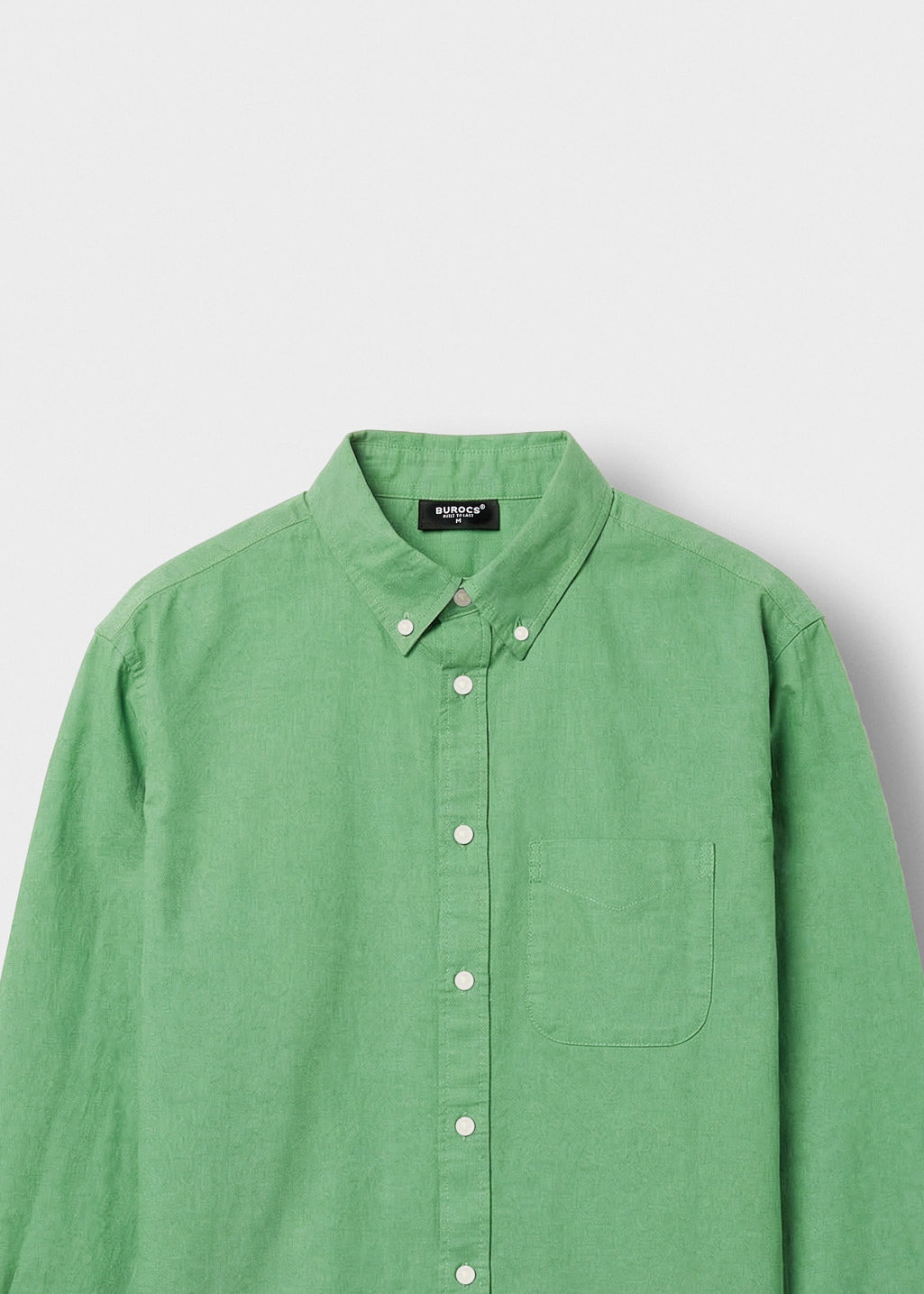 Linen Blend Long Sleeve Shirt