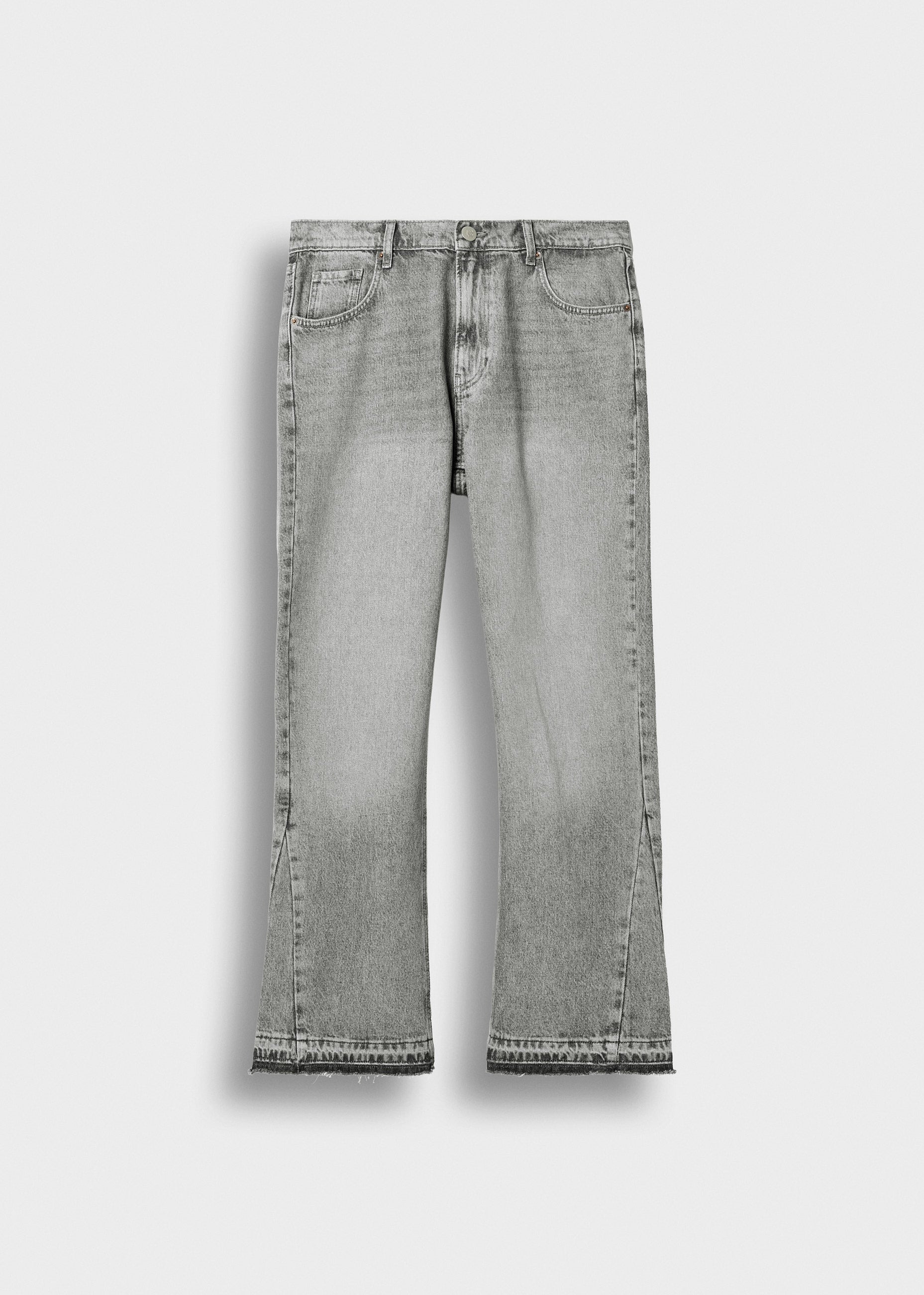 Tony Flared Open Hem Jeans