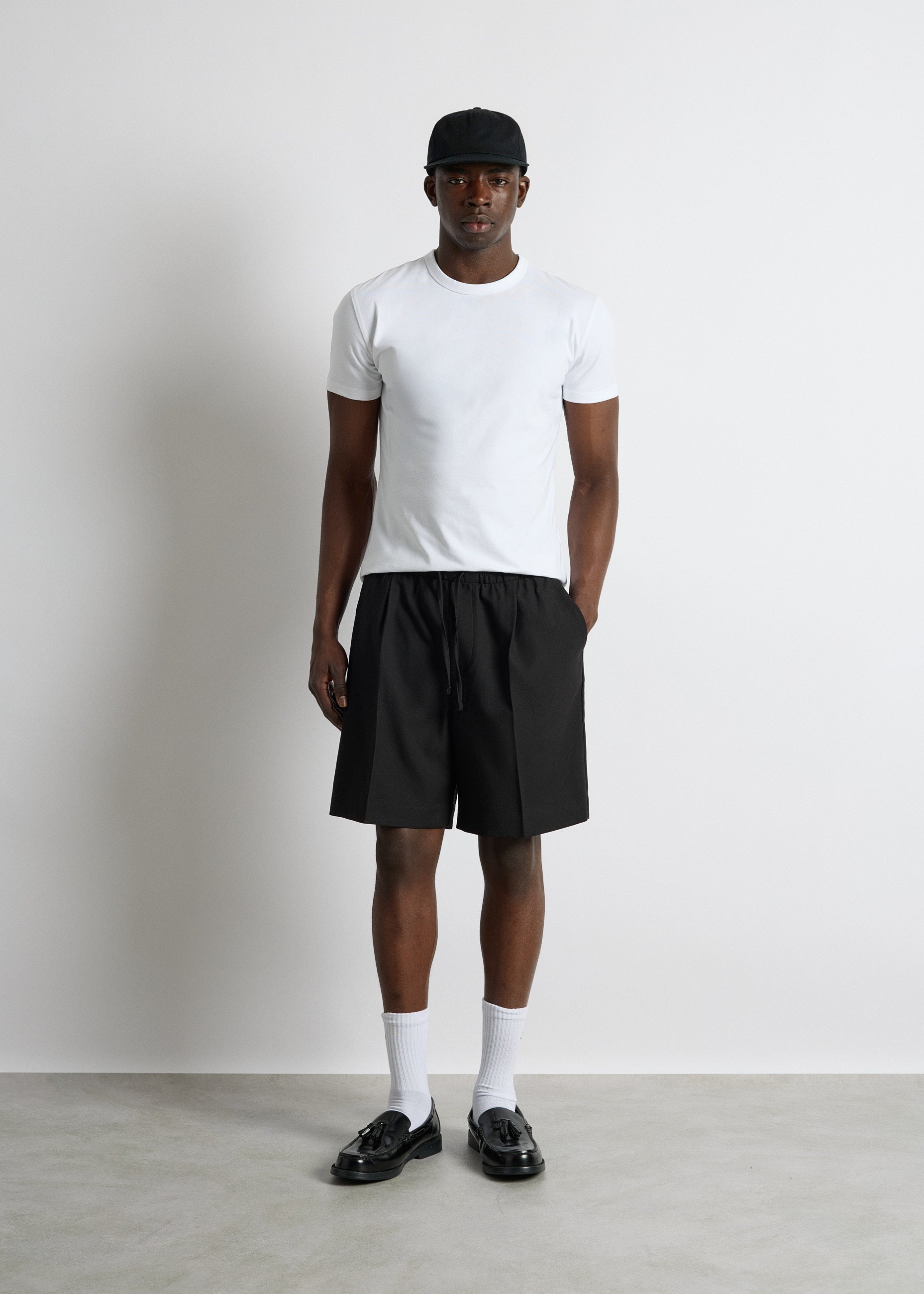 Loose Drawstring Shorts