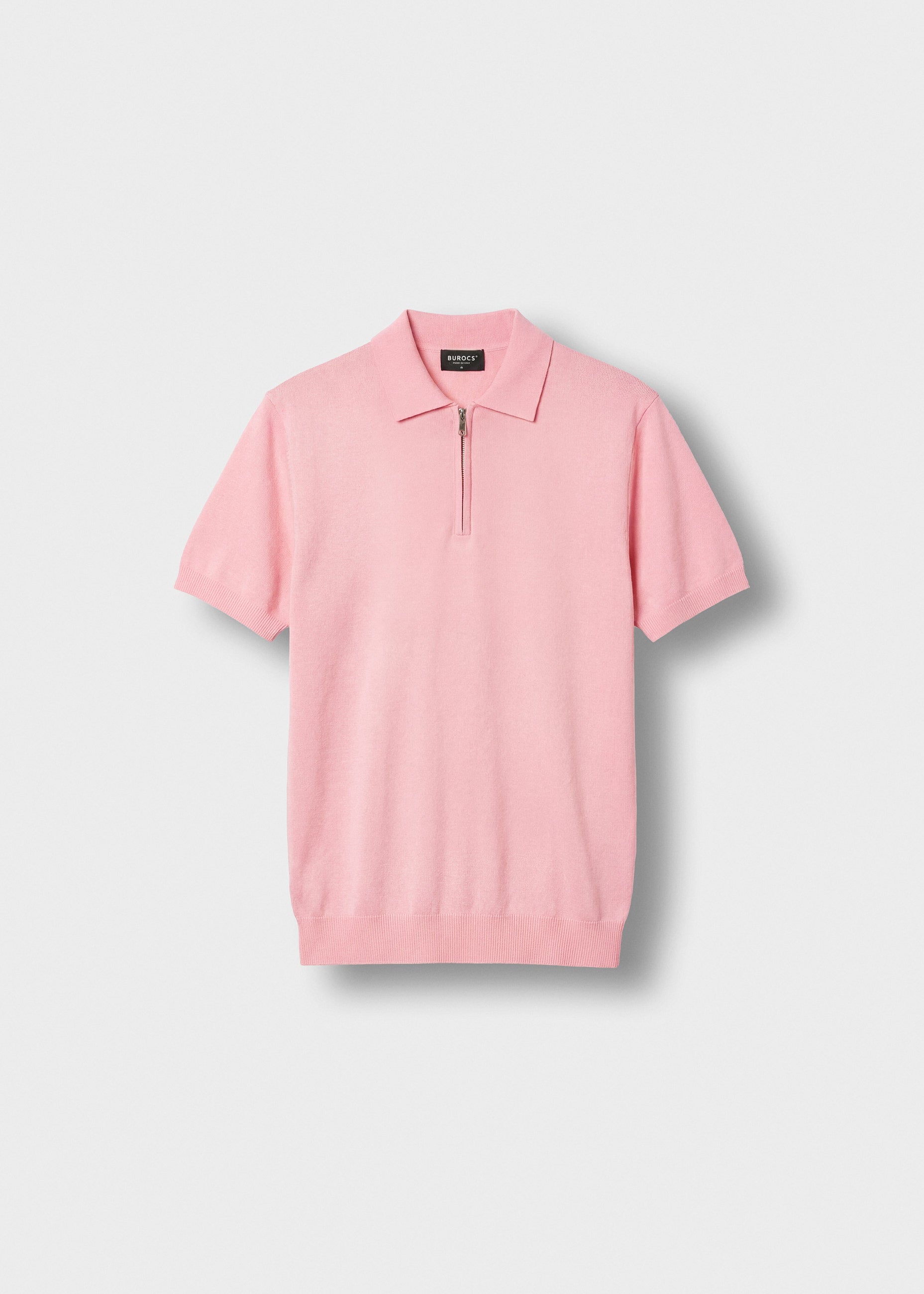 Quarter Zip  Polo Shirt
