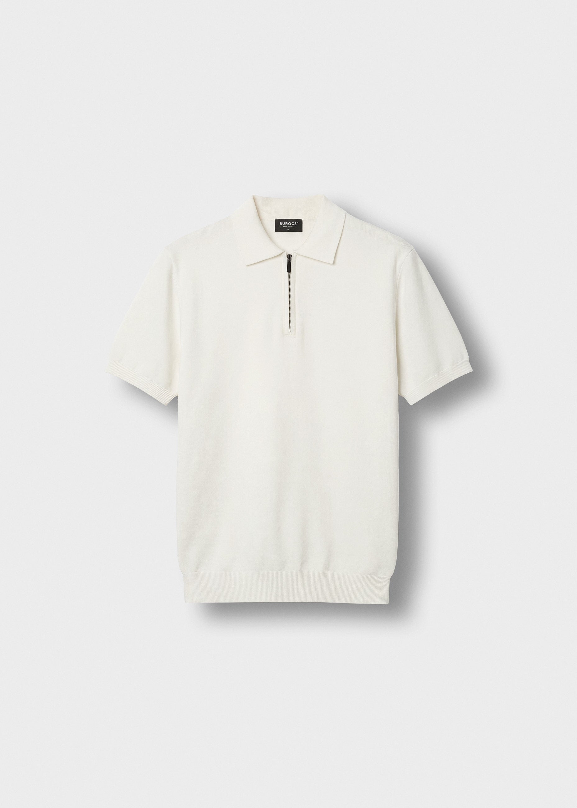 Quarter Zip Polo Shirt
