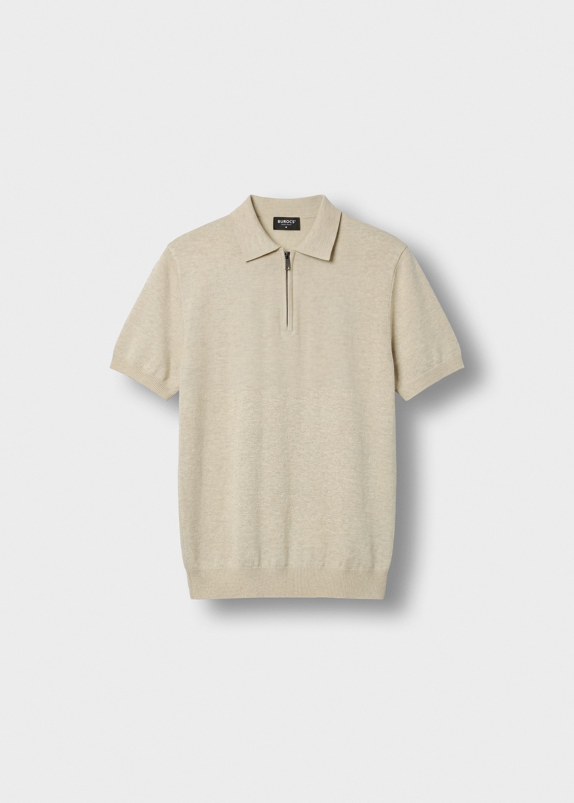 Quarter Zip Polo Shirt