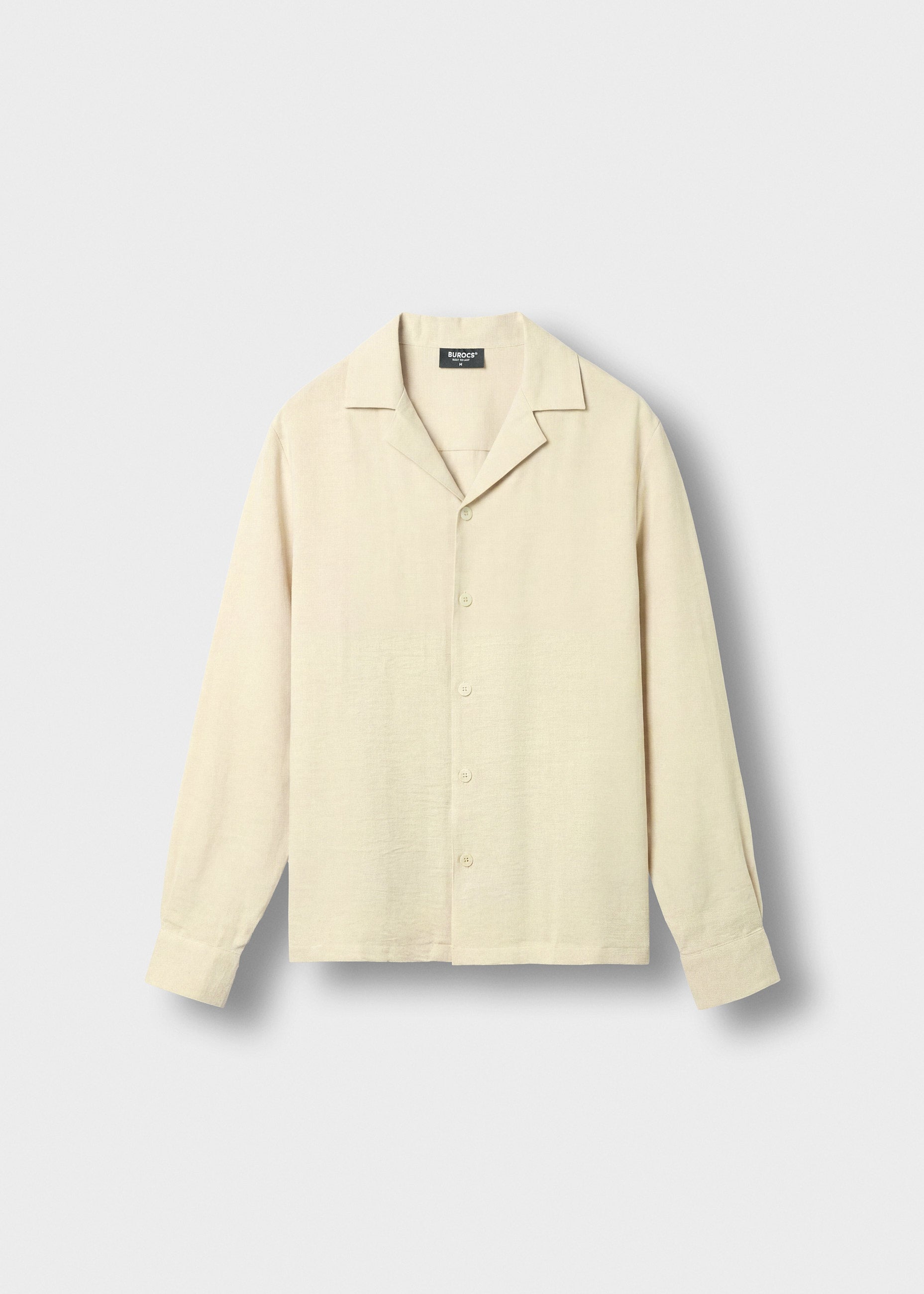 Linen Look Long Sleeve Shirt