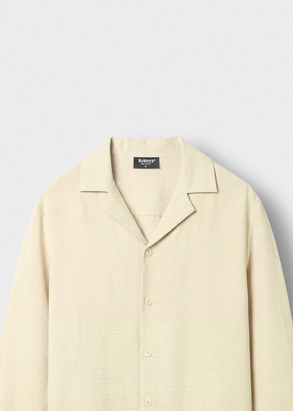 Linen Look Long Sleeve Shirt