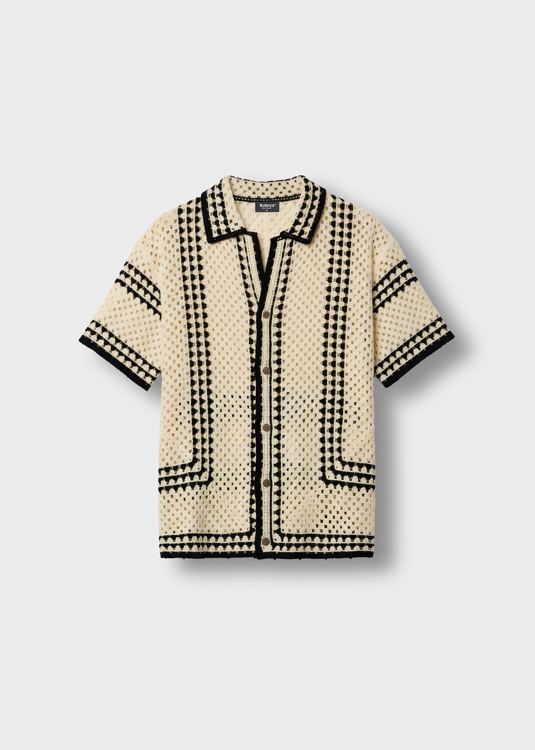 Crochet Bicolor Shirt