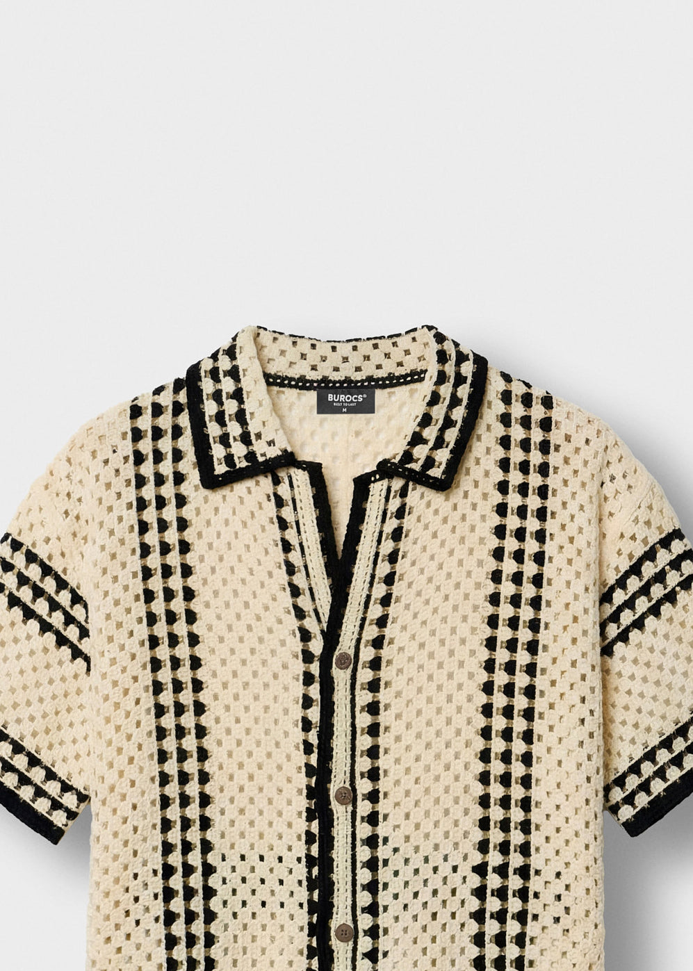 Crochet Bicolor Shirt