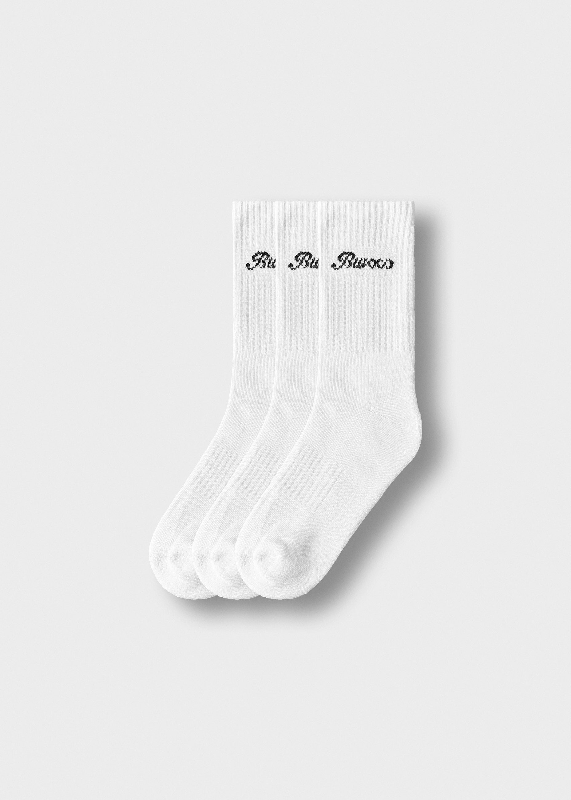 Logo Crew Socks 3 Pack