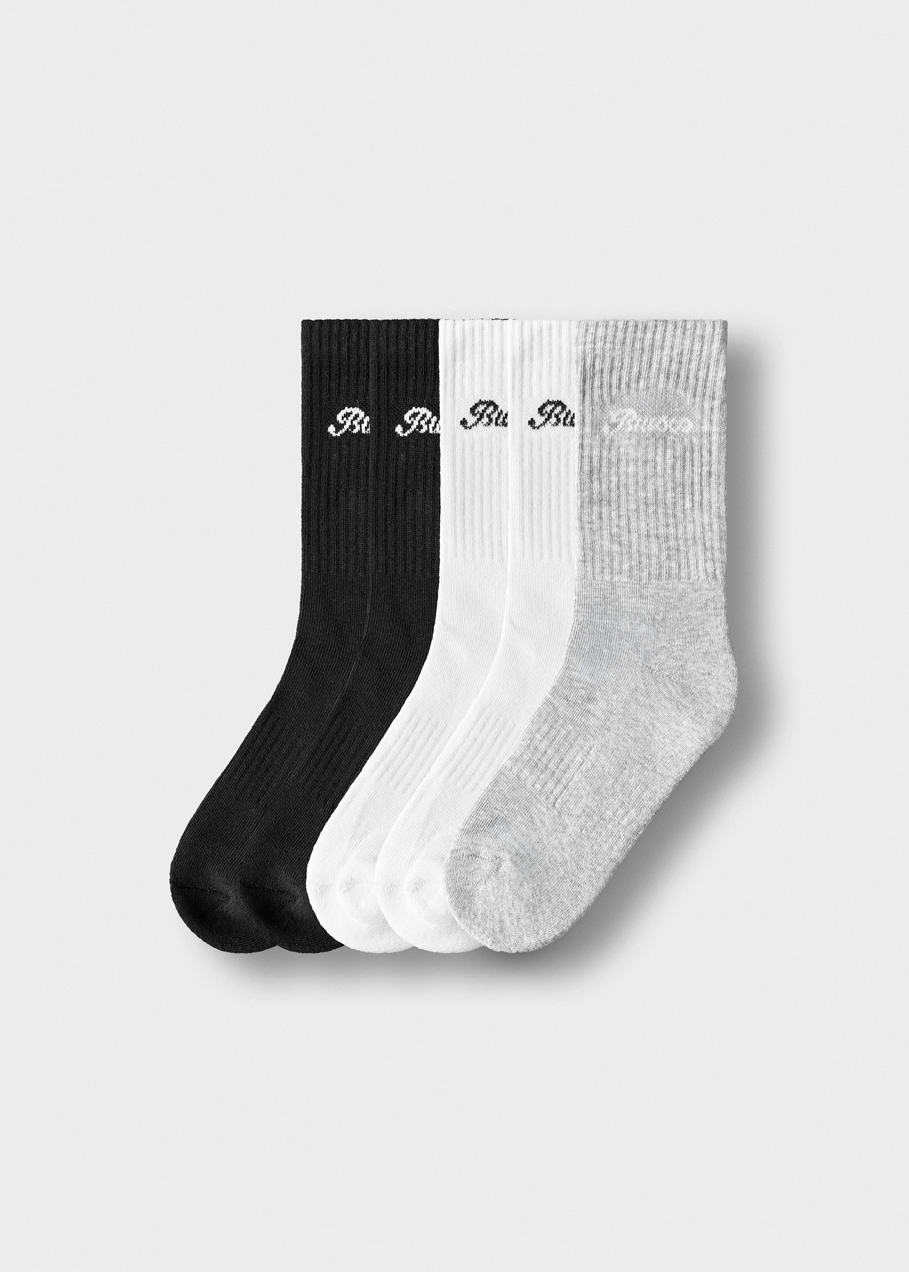 Logo Crew Socks 5 Pack