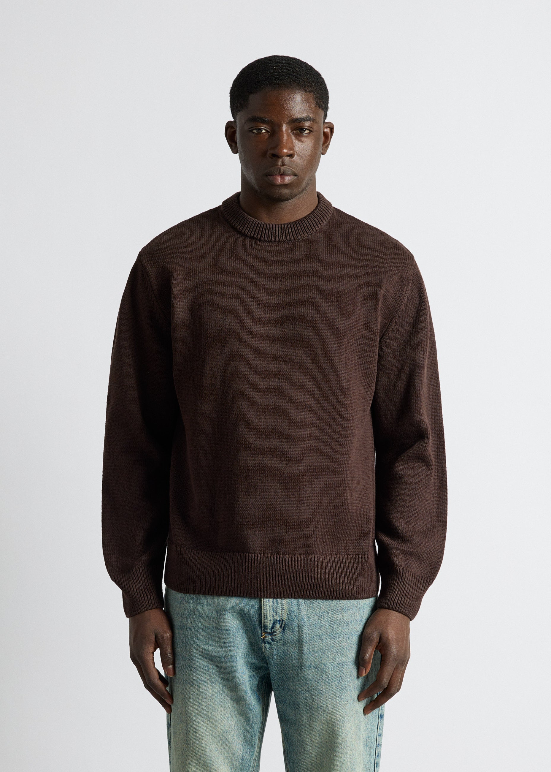 Cotton Crewneck Sweater