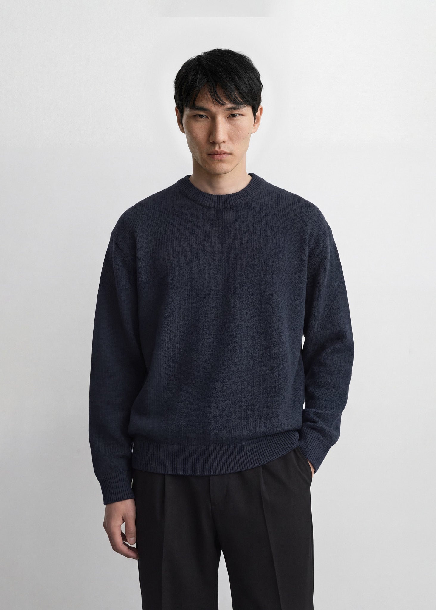Cotton Crewneck Sweater