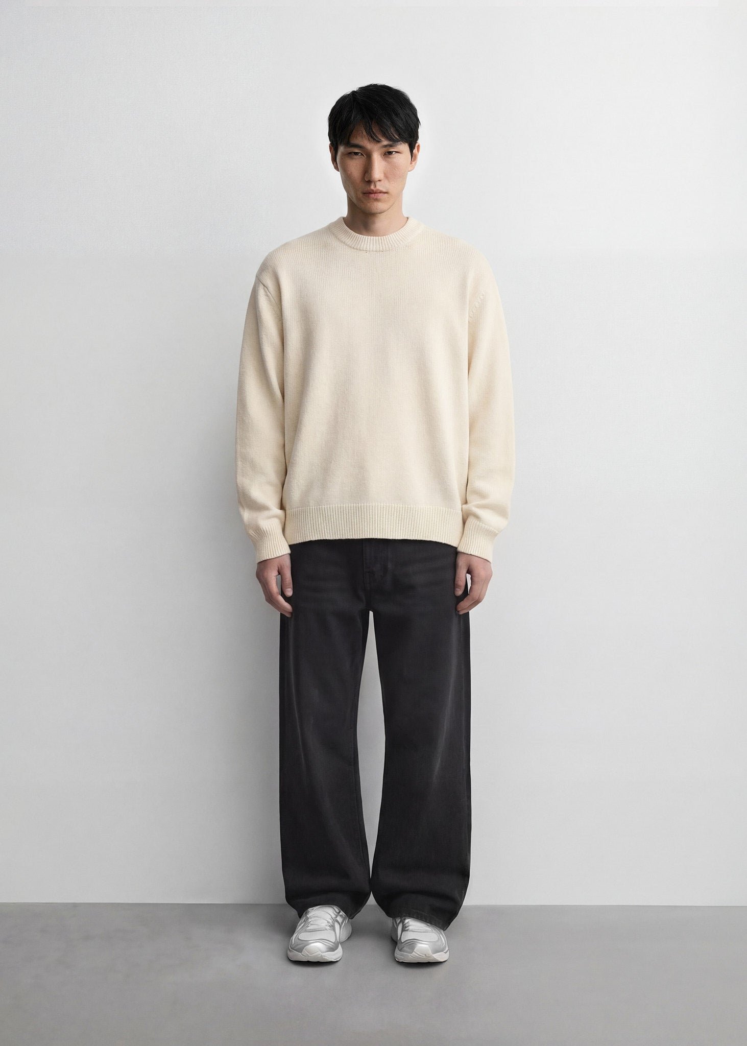 Cotton Crewneck Sweater