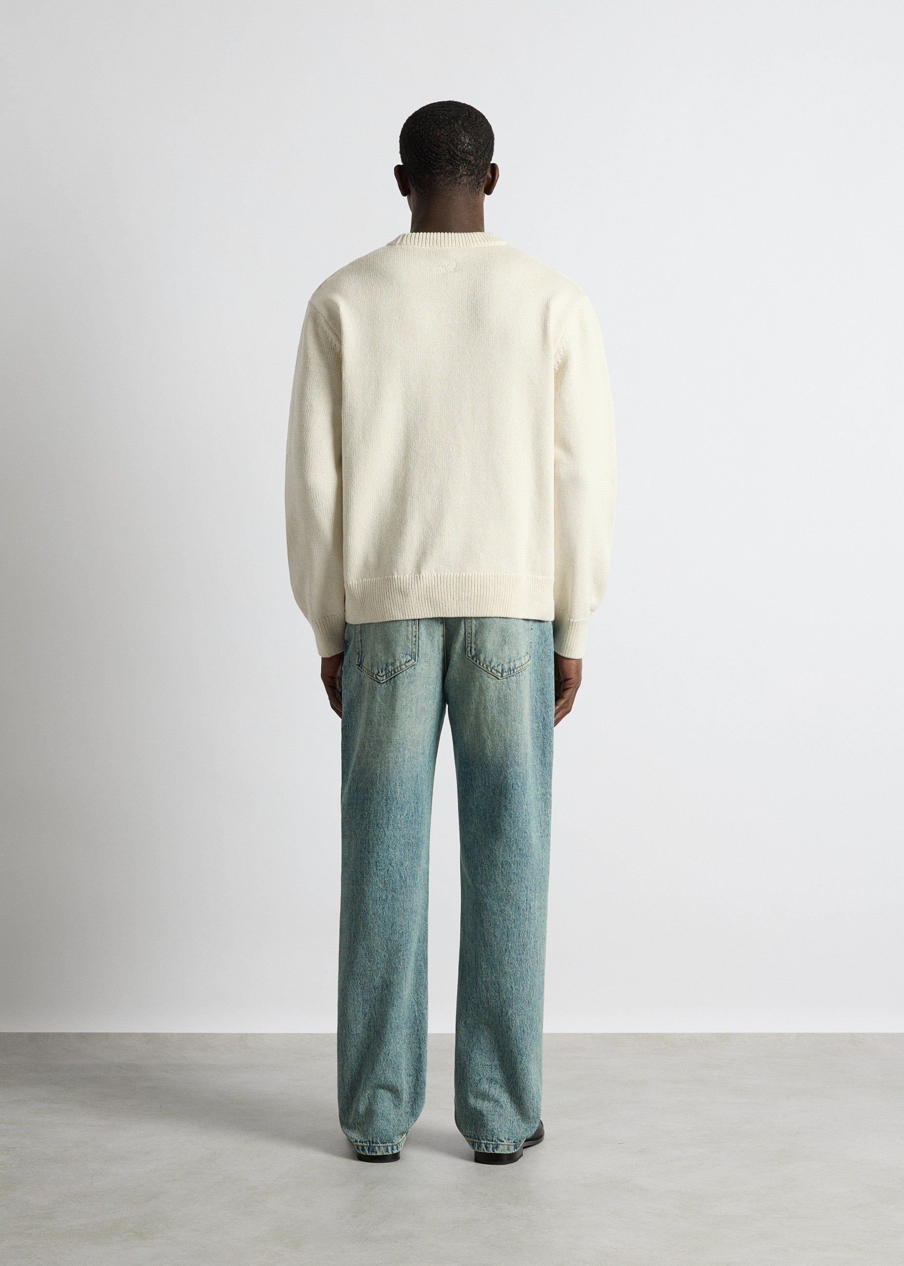 Cotton Crewneck Sweater