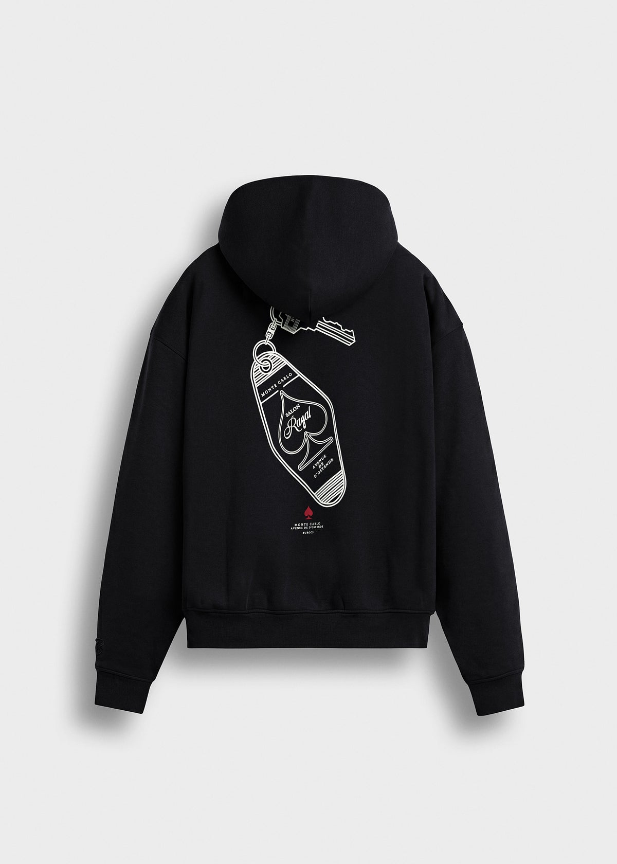 Oversize Zip Hoodie Salon Royal Key