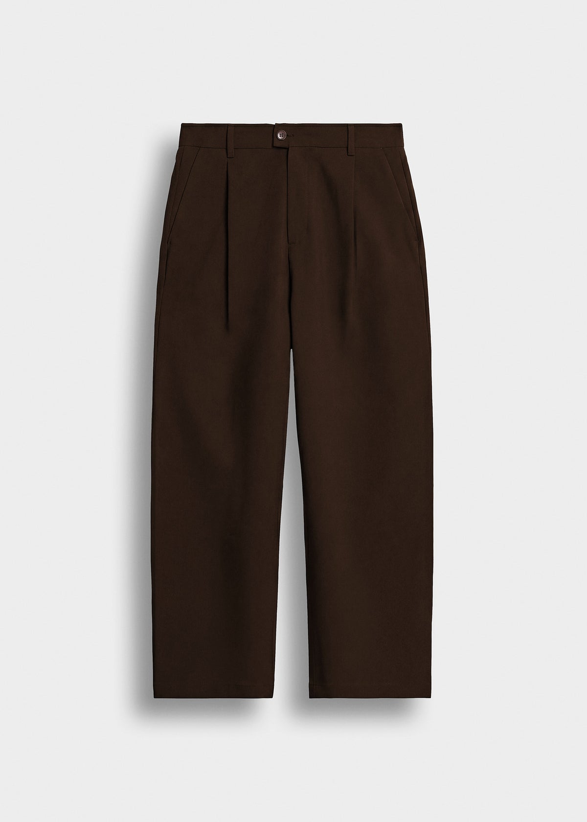 Pleated Barrel Pants