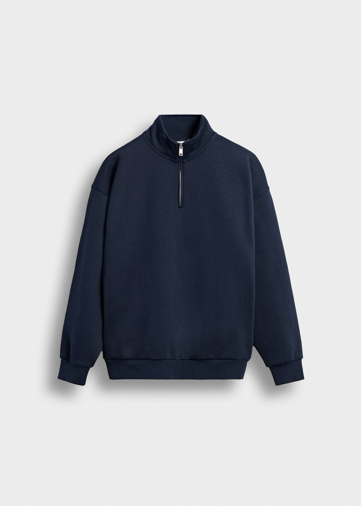 Oversize Mock Neck Sweater