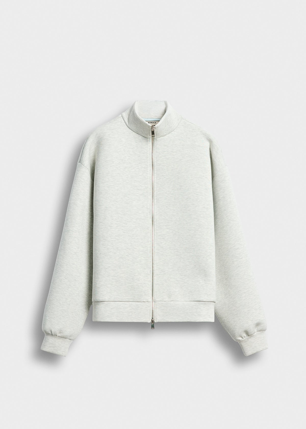 Scuba Mock Neck Full Zip Sweater