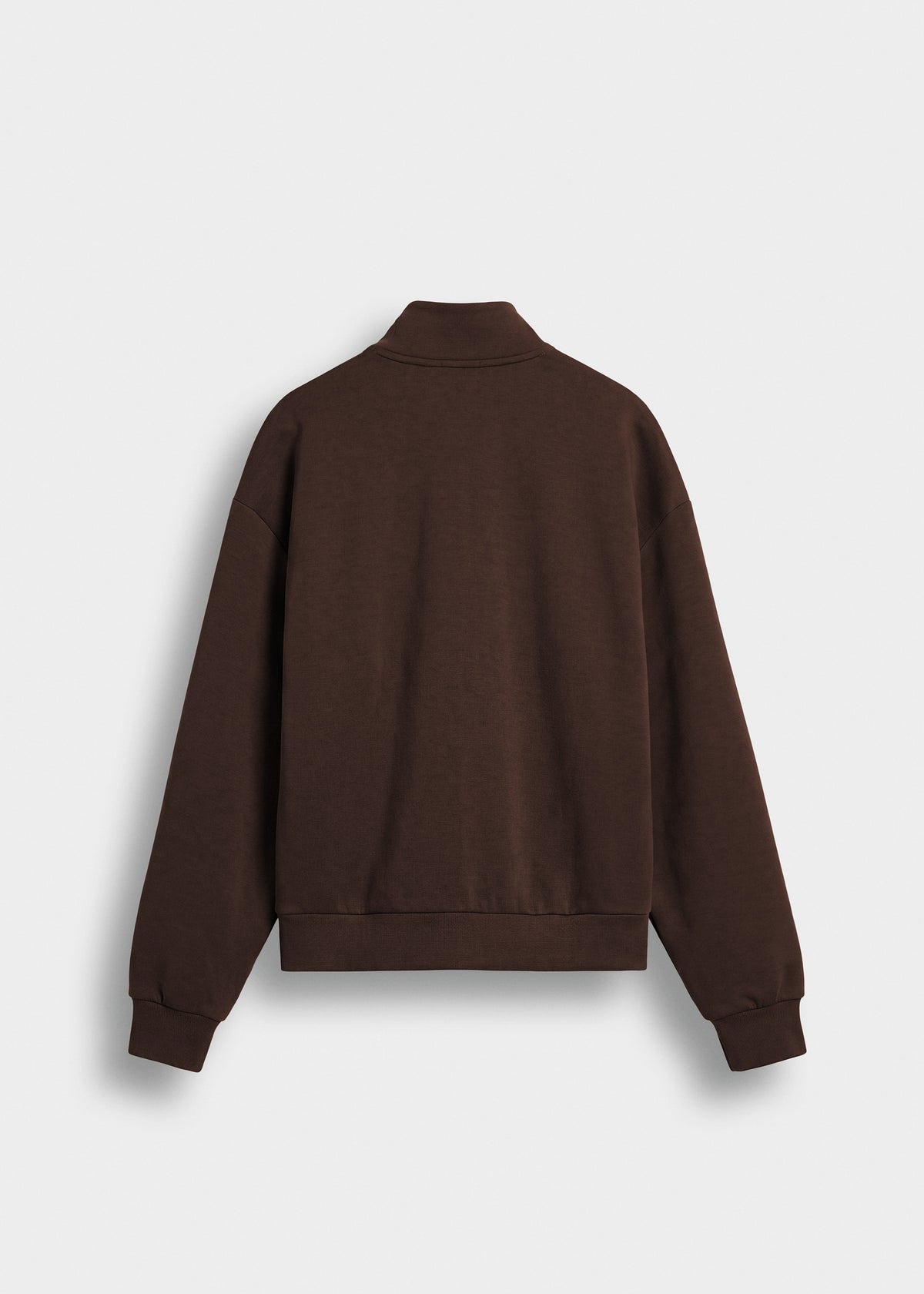 Scuba Mock Neck Full Zip Sweater