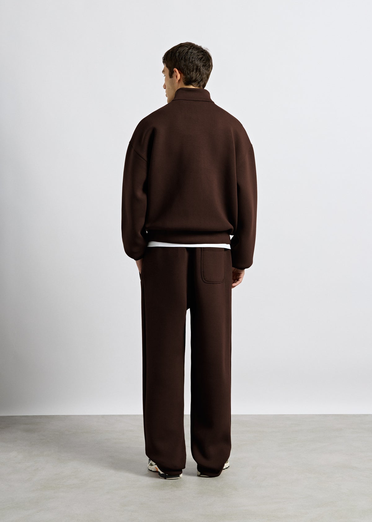 Scuba Mock Neck Full Zip Sweater