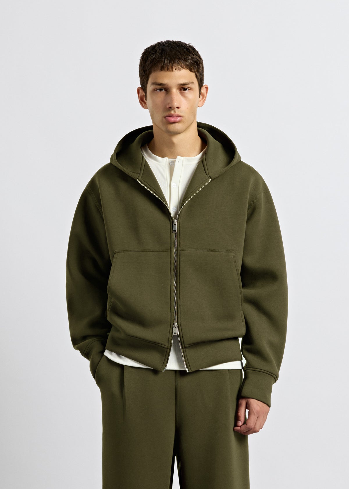Scuba Zip Hoodie