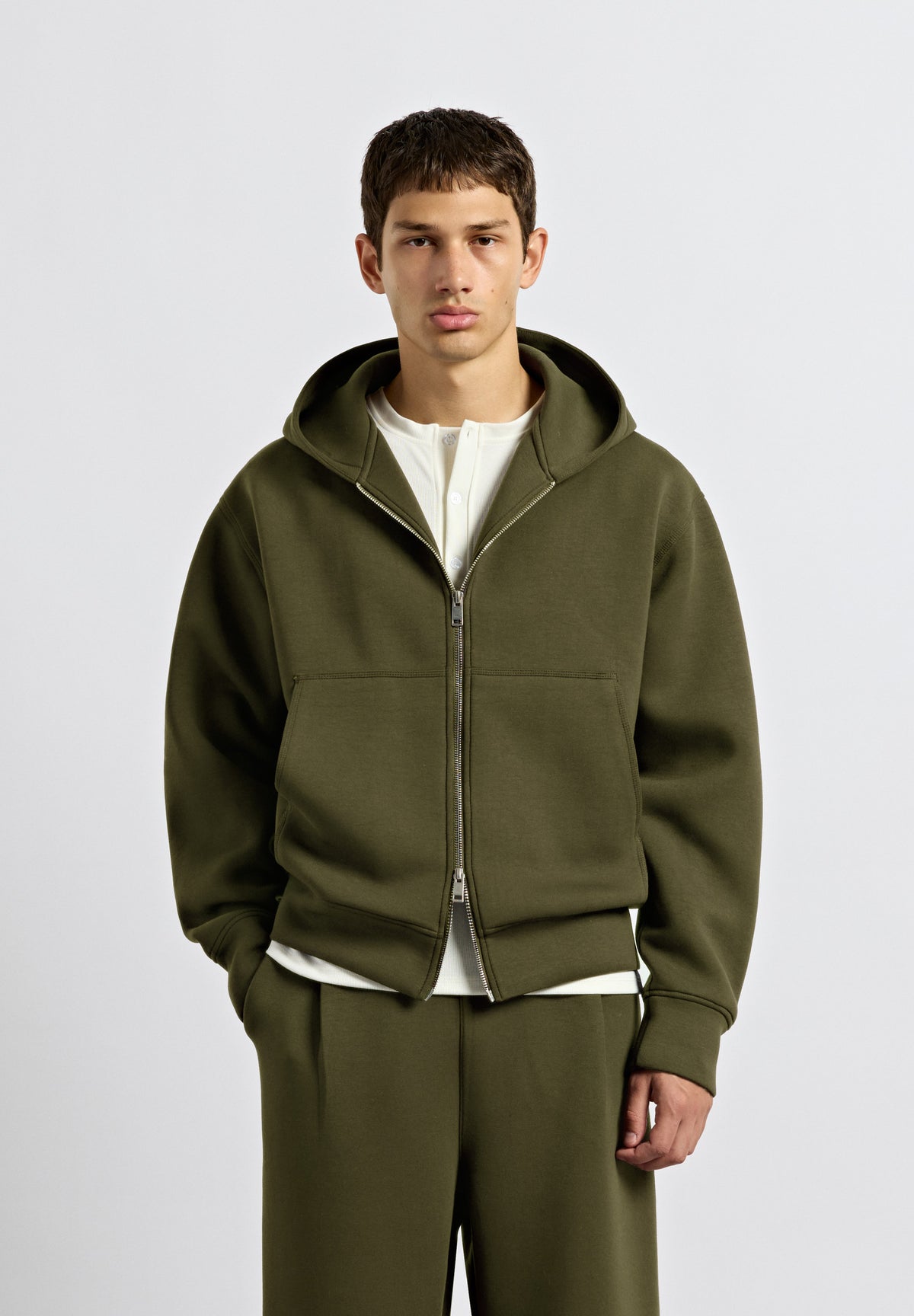 Scuba Zip Hoodie