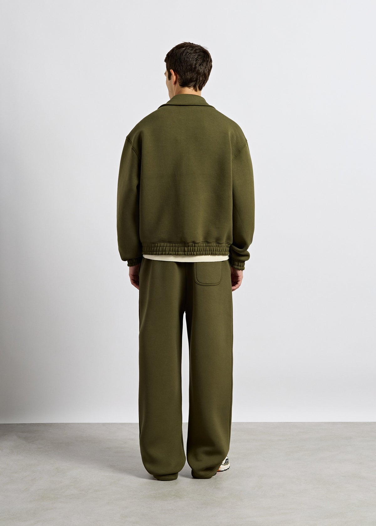 Scuba Pleated Sweatpants