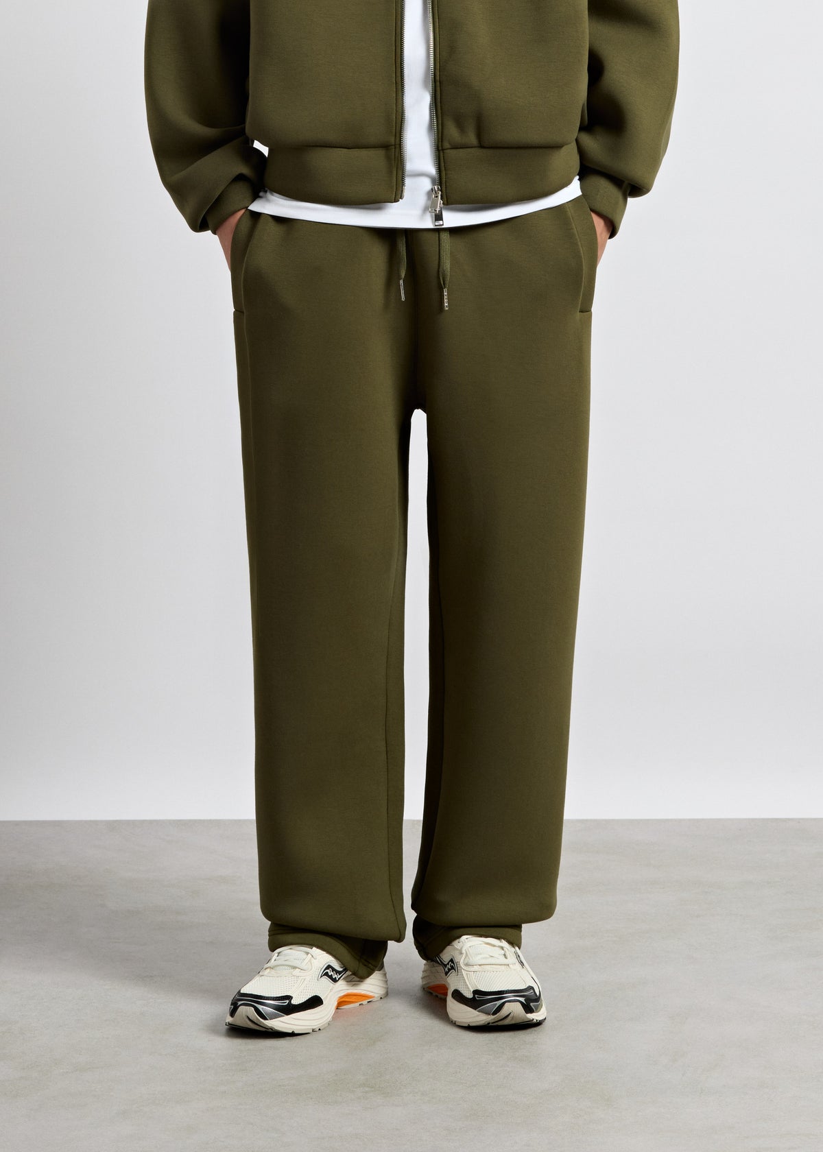 Scuba Wide Leg Sweatpants