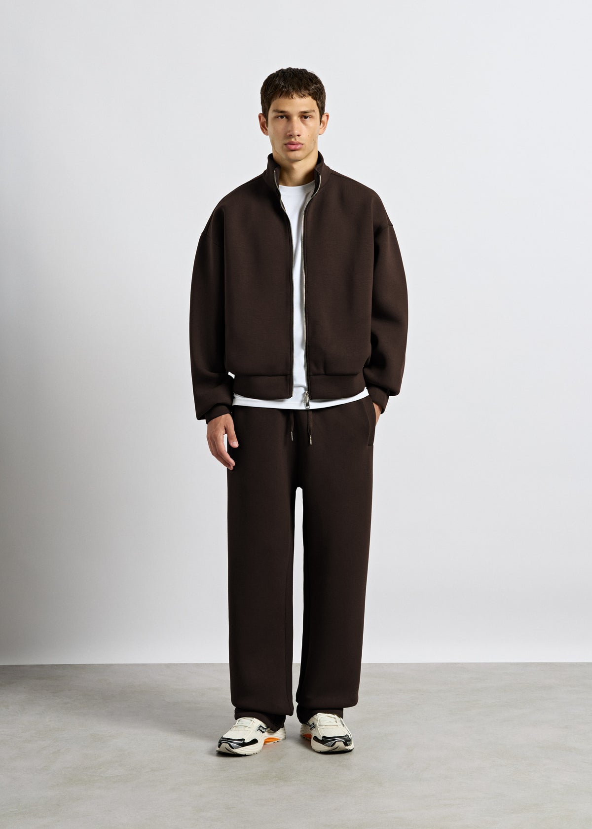 Scuba Wide Leg Sweatpants
