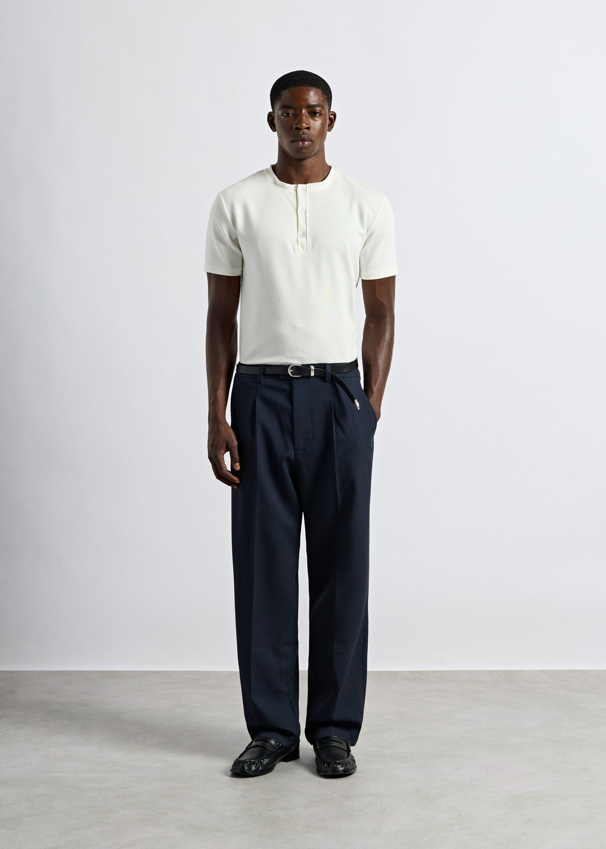 Straight Tailored Pants