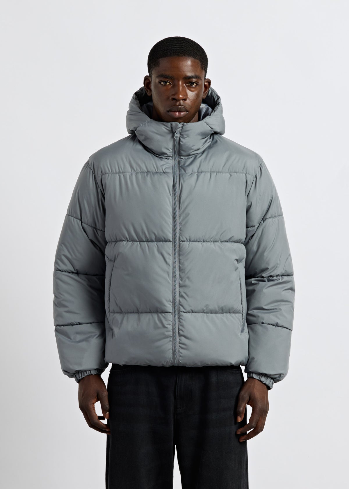 Basic Hooded Puffer Jacket
