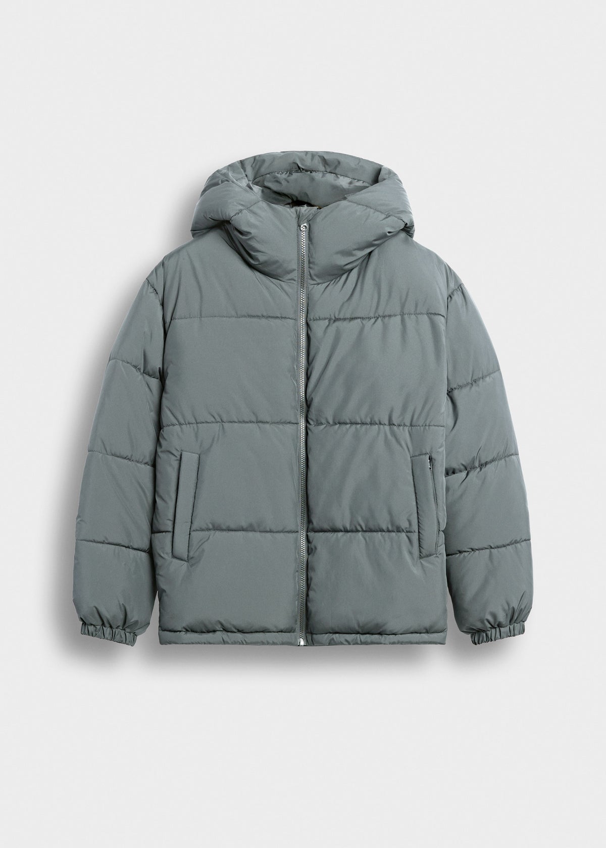 Basic Hooded Puffer Jacket