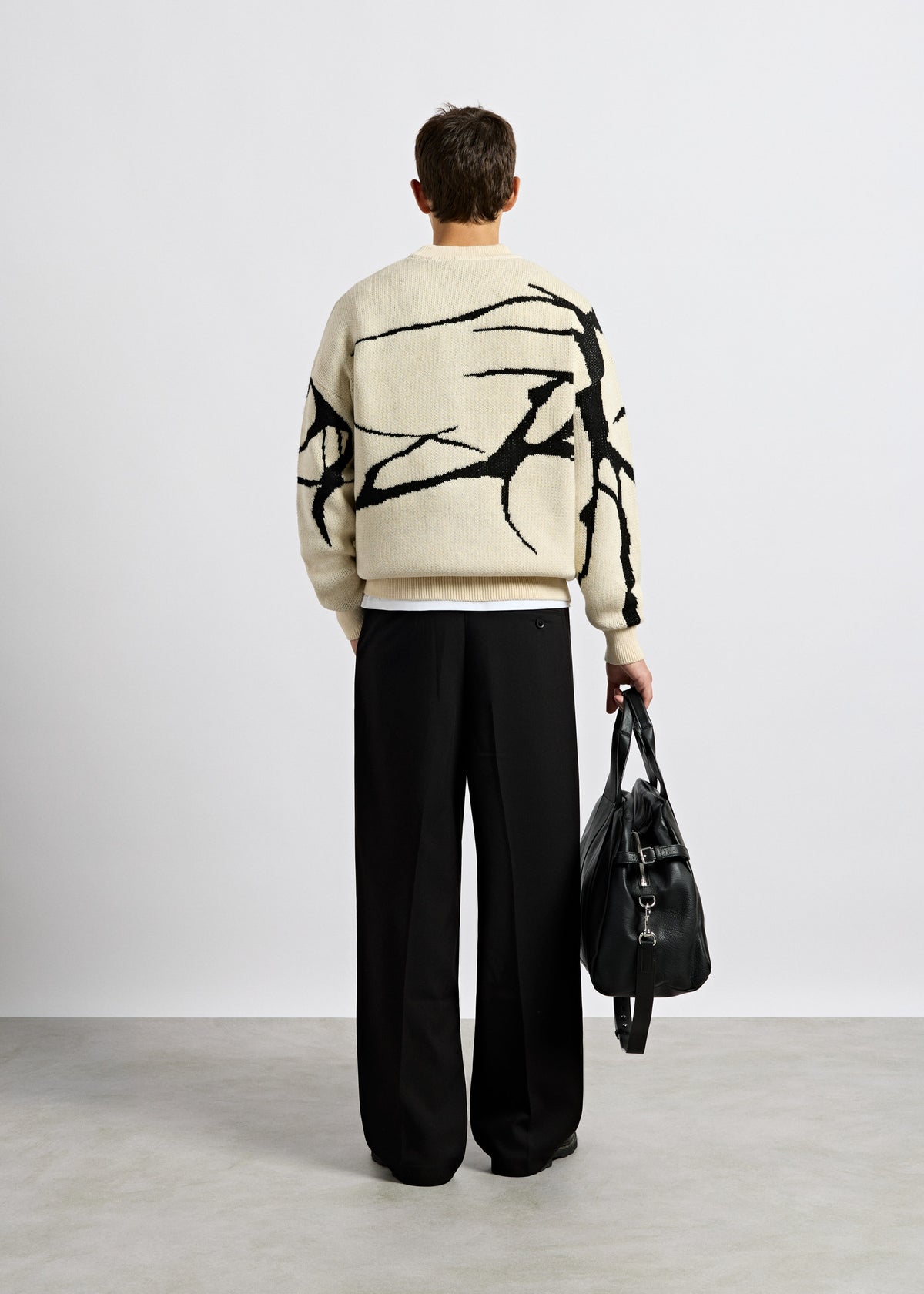 Jacquard Knit Sweater