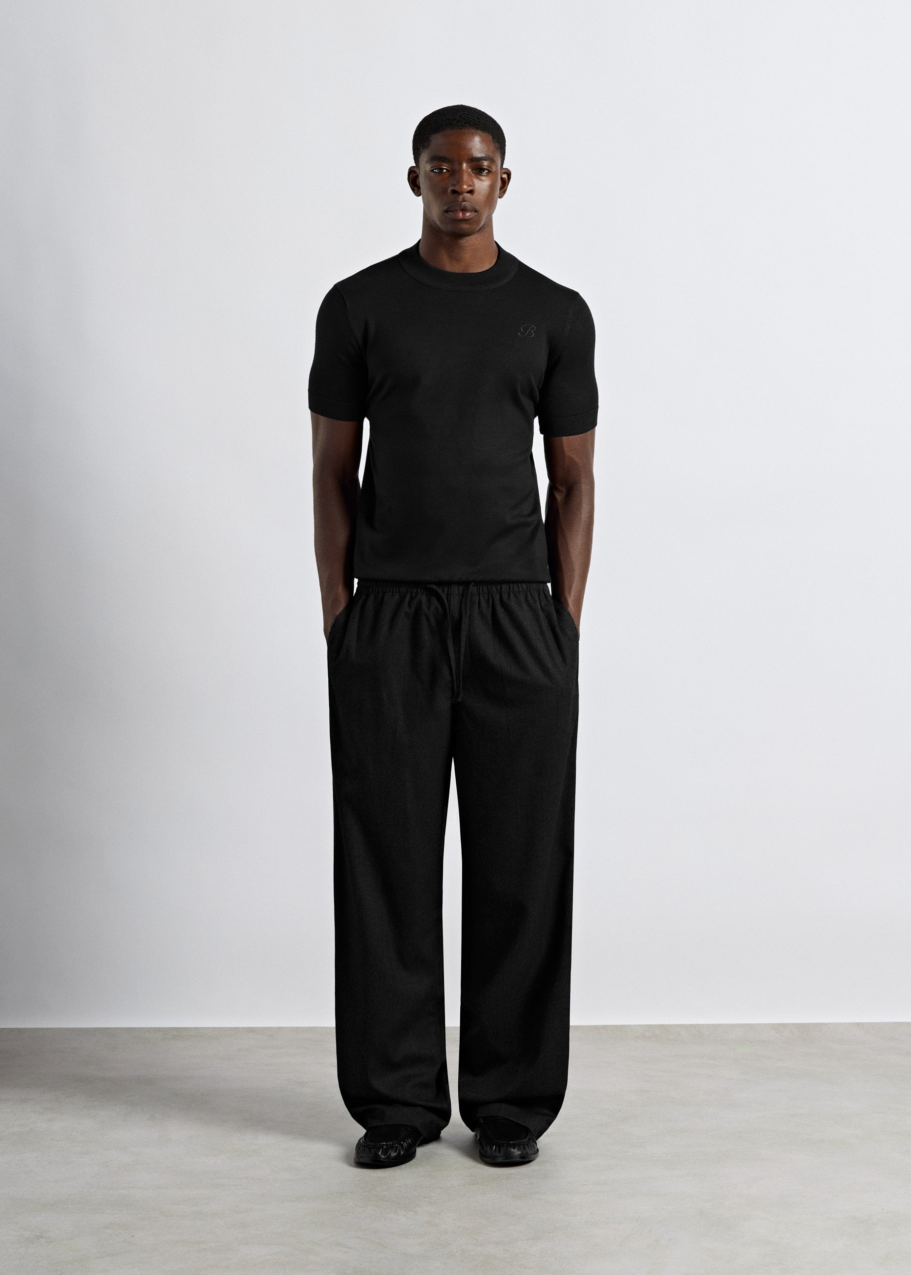 Fine Knit T-Shirt