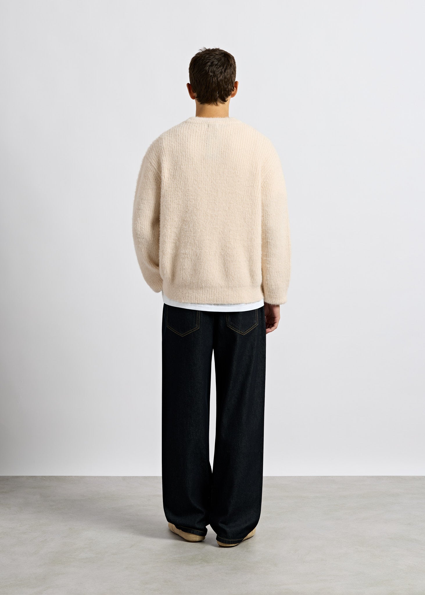 Fuzzy Knit Crewneck
