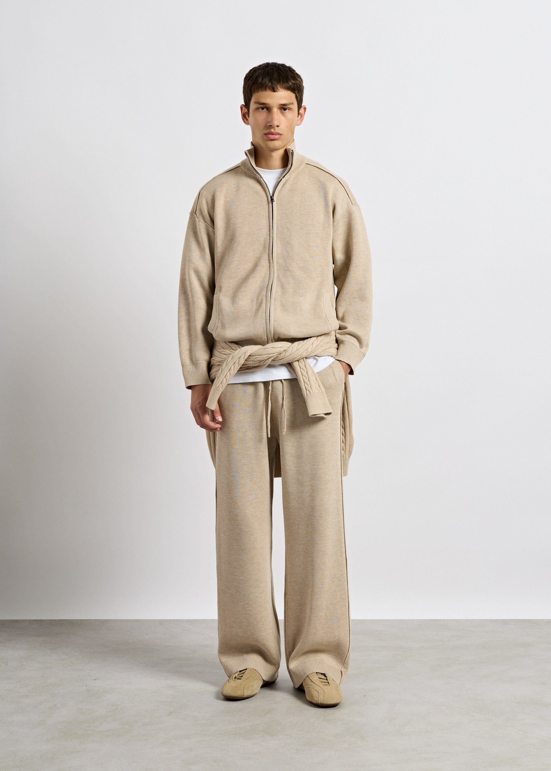 Knit Wide Leg Pants