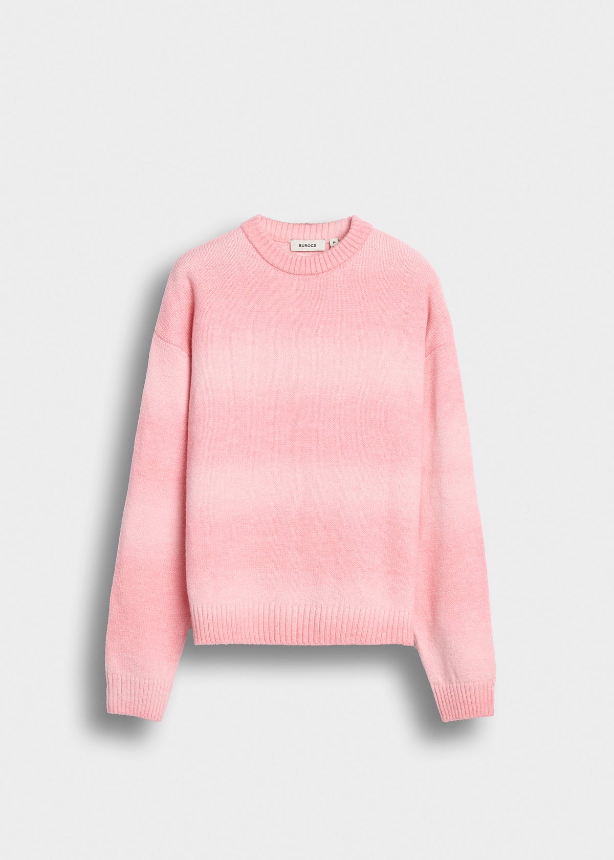 Knit Gradient Crewneck Sweater