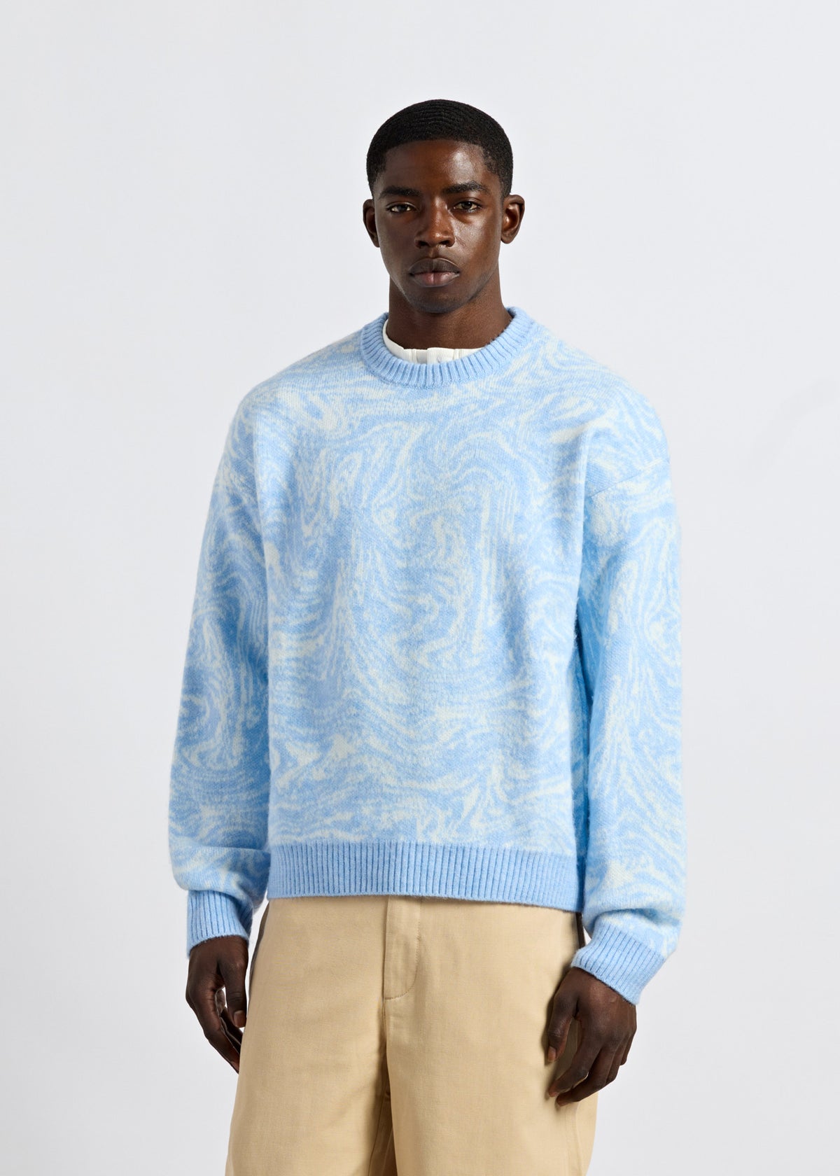 Swirl Crewneck Sweater