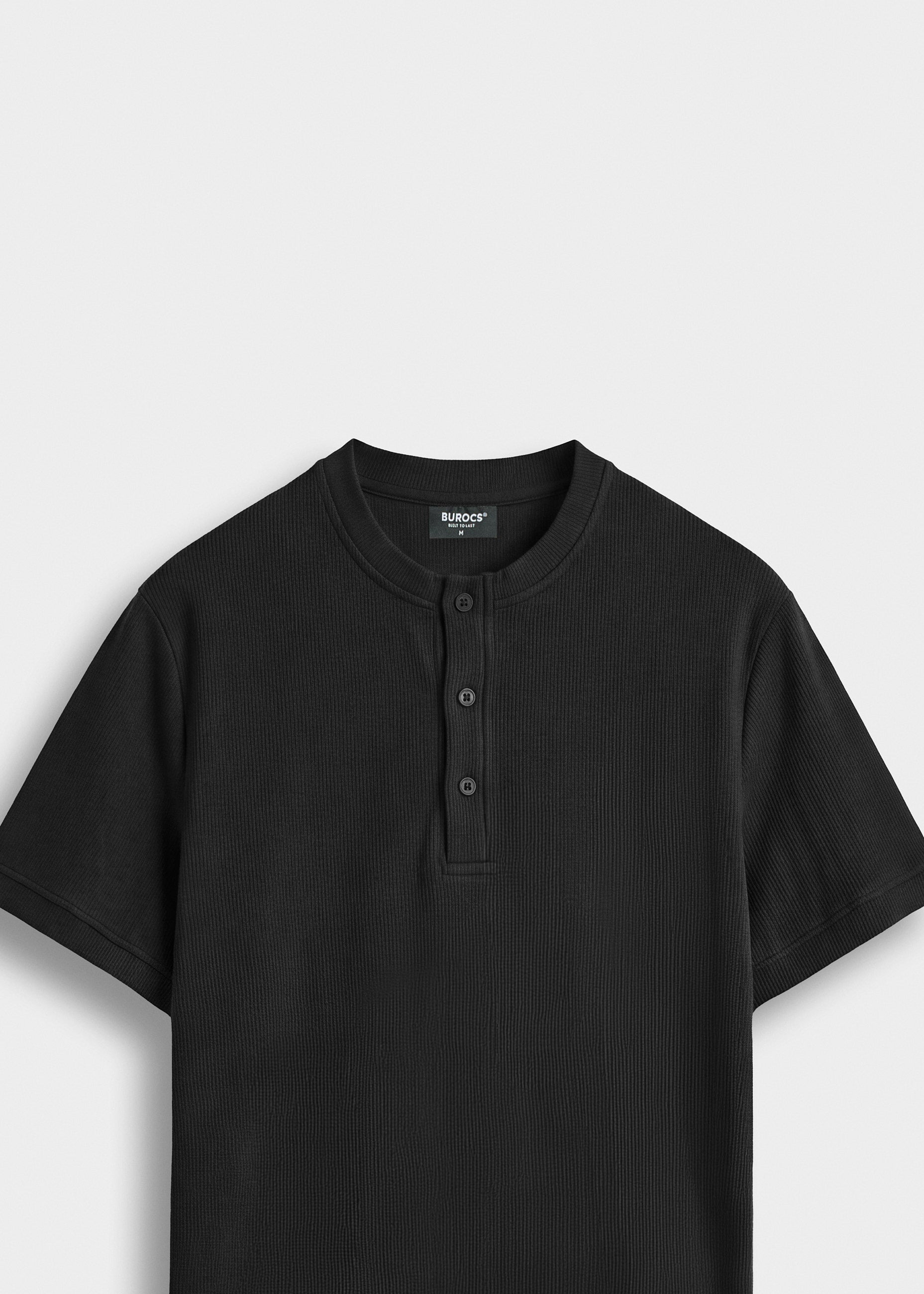 Rib Henley T-Shirt