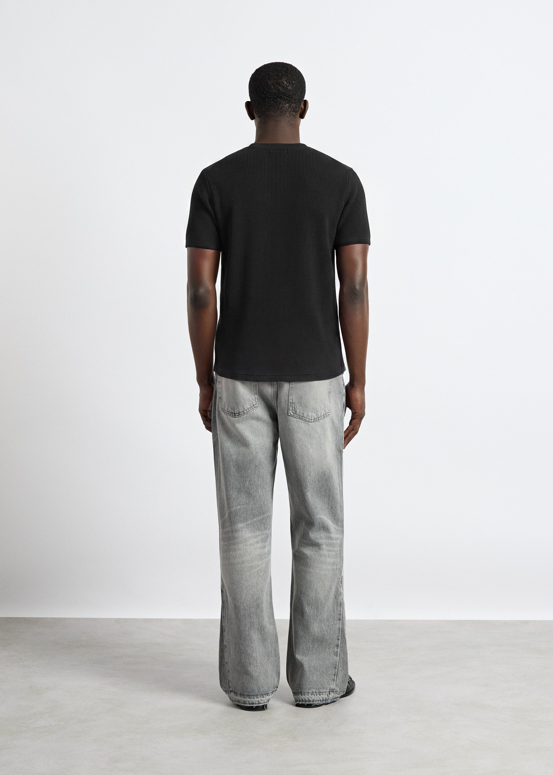 Rib Henley T-Shirt
