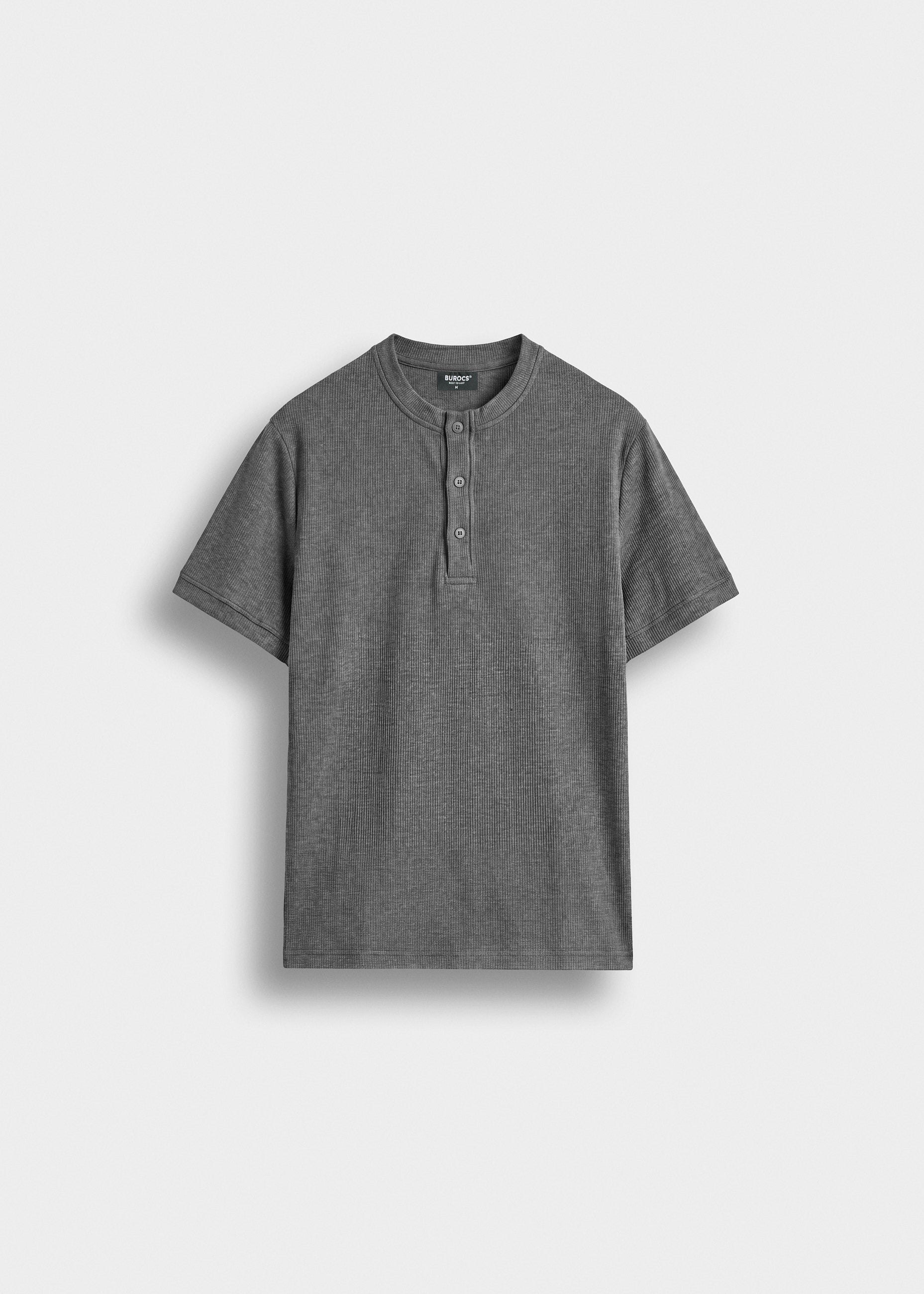 Rib Henley T-Shirt