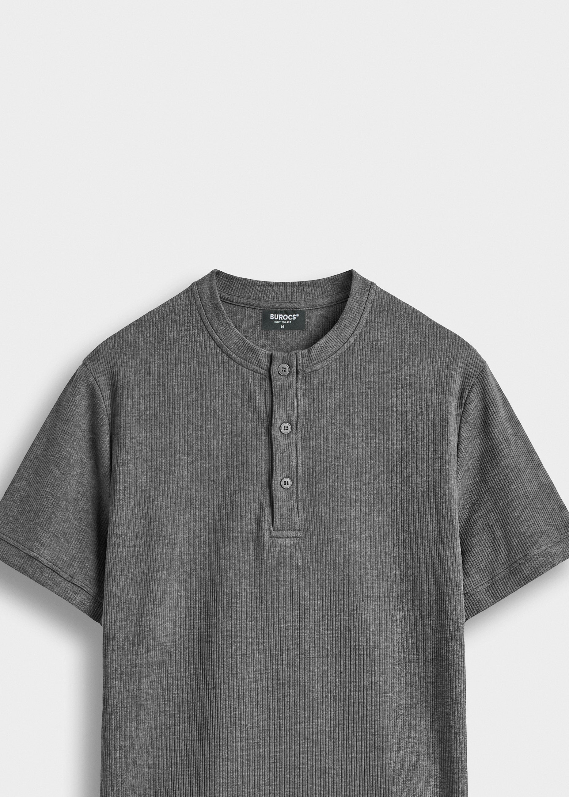 Rib Henley T-Shirt
