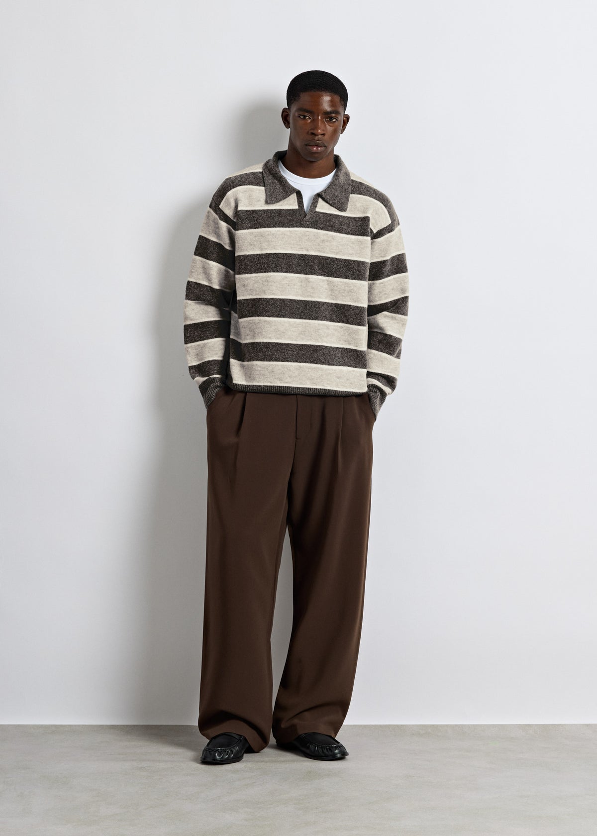 Striped Polo Longsleeve