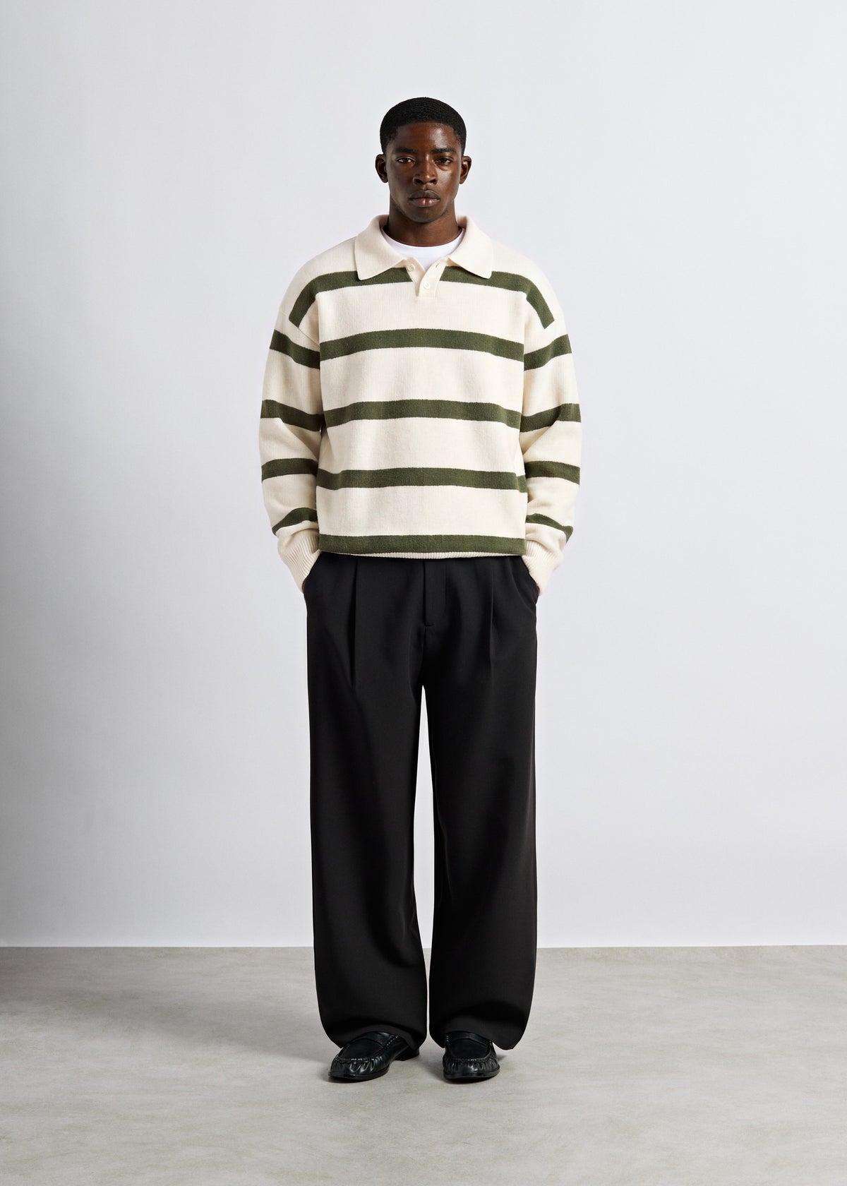 Striped Polo Longsleeve